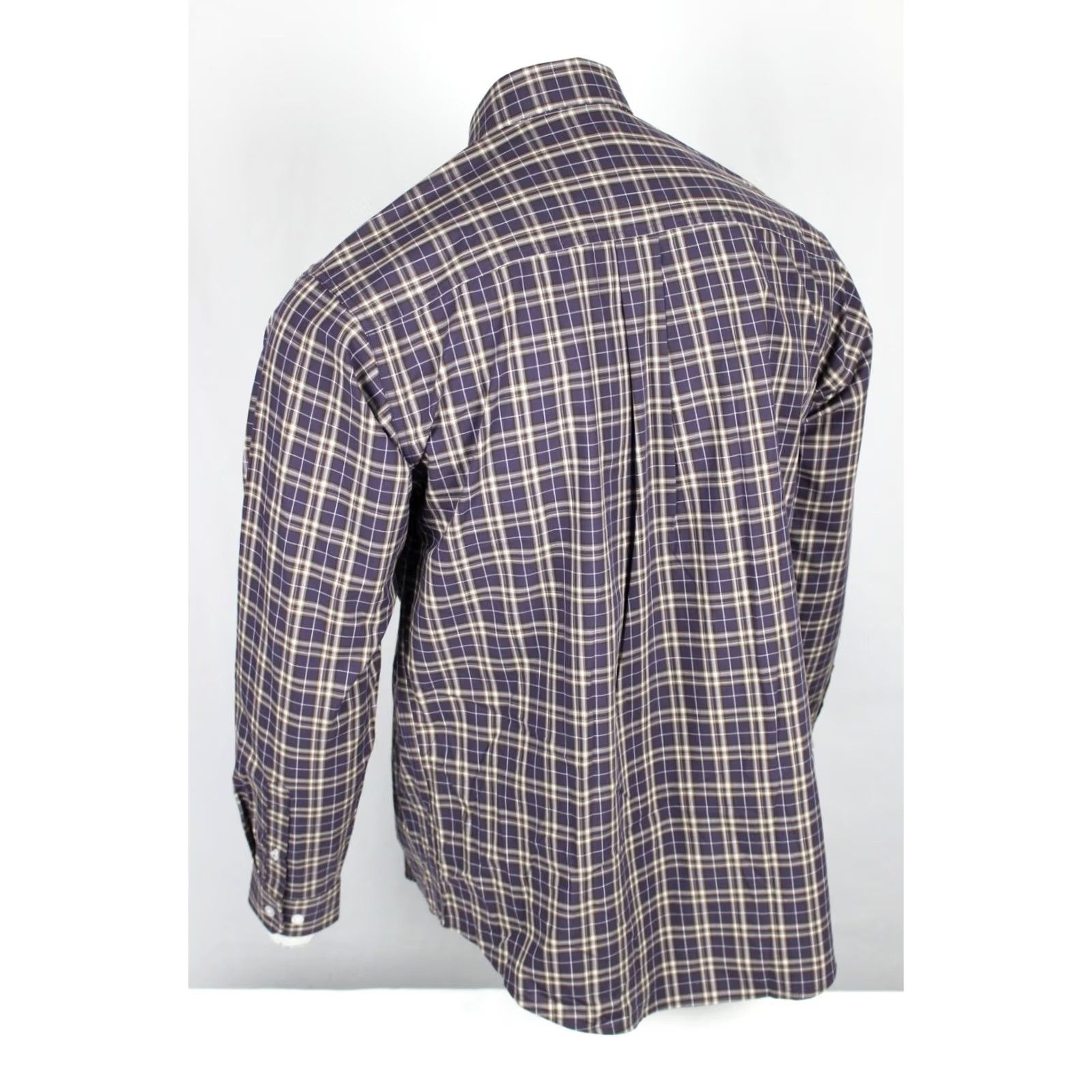 Vintage Cinch Men's Plaid Print Long Sleeve Button-Down Western Shirt S Purple Size US S / EU 44-46 / 1 - 2 Thumbnail