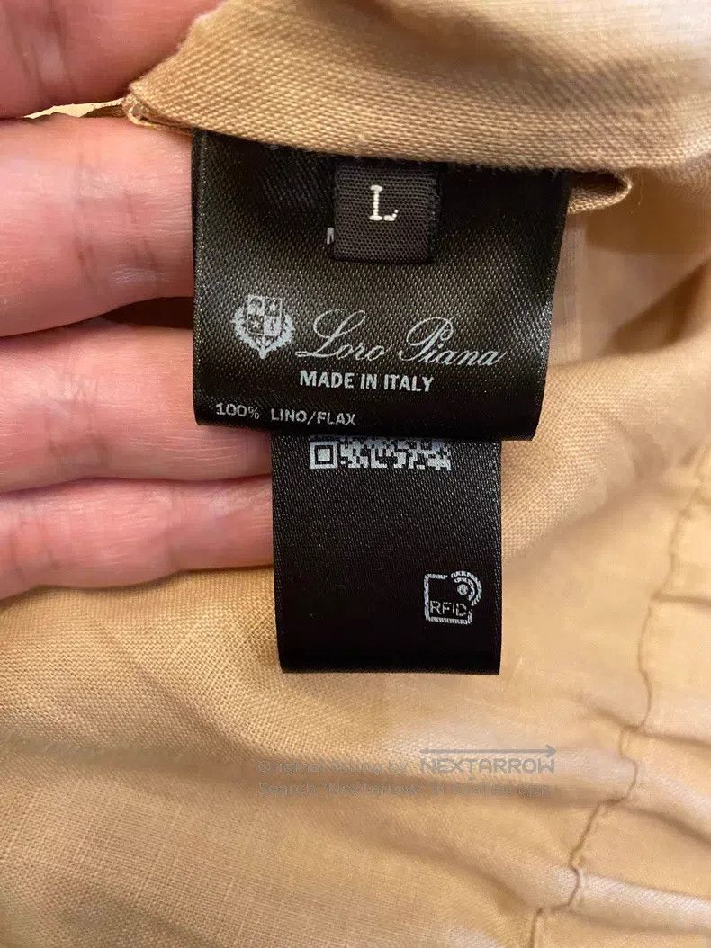 Loro Piana Loro Piana Linen Hooded Jacket Size US L / EU 52-54 / 3 - 8 Thumbnail