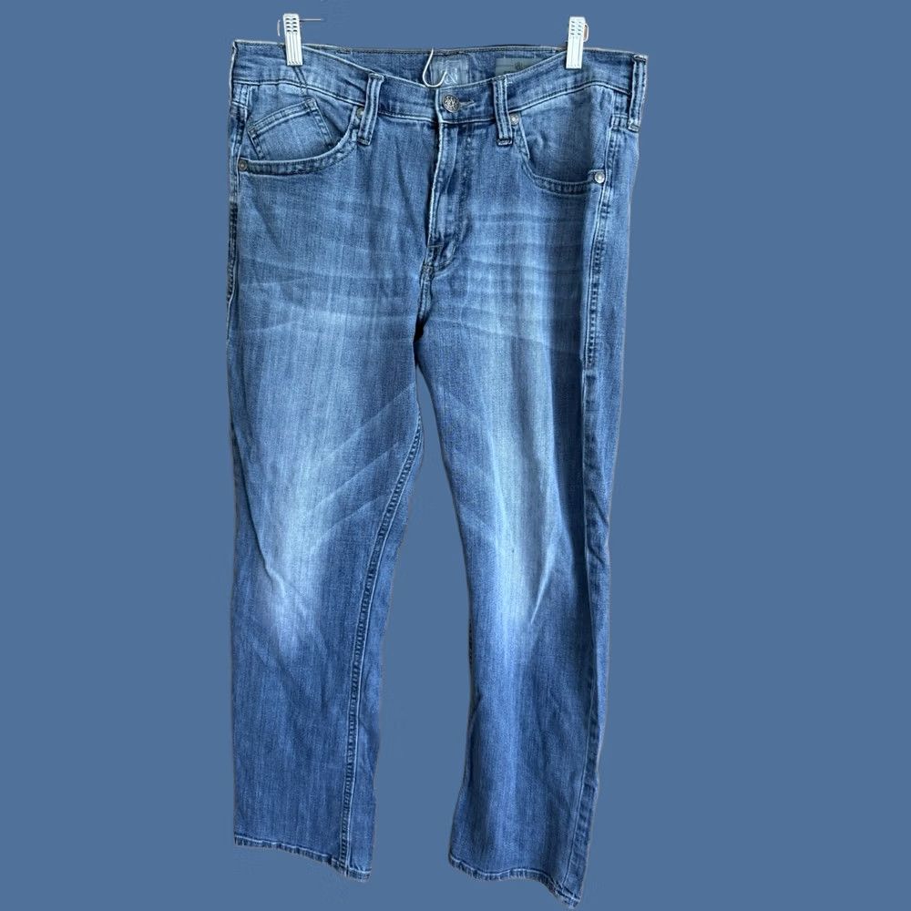 Vintage VINTAGE Rock & Republic Jeans Relaxed Straight Mens Size 36 X 32 Blue Denim 90s Grunge Rock Concert Mens Size US 36 / EU 52 - 1 Thumbnail