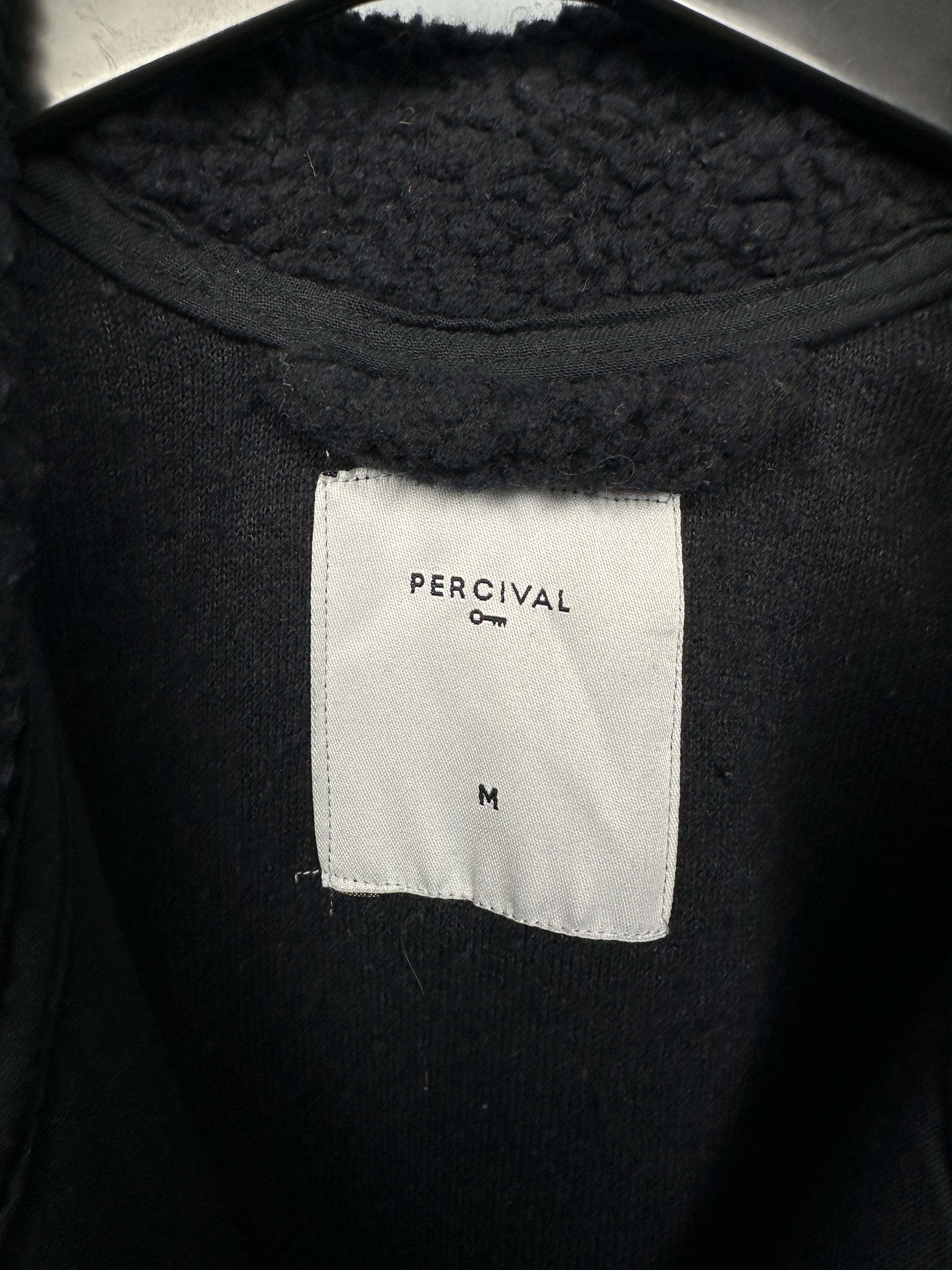 Percival Percival Mens Full Zip Teddy Fleece Sherpa Jacket Size US M / EU 48-50 / 2 - 3 Thumbnail