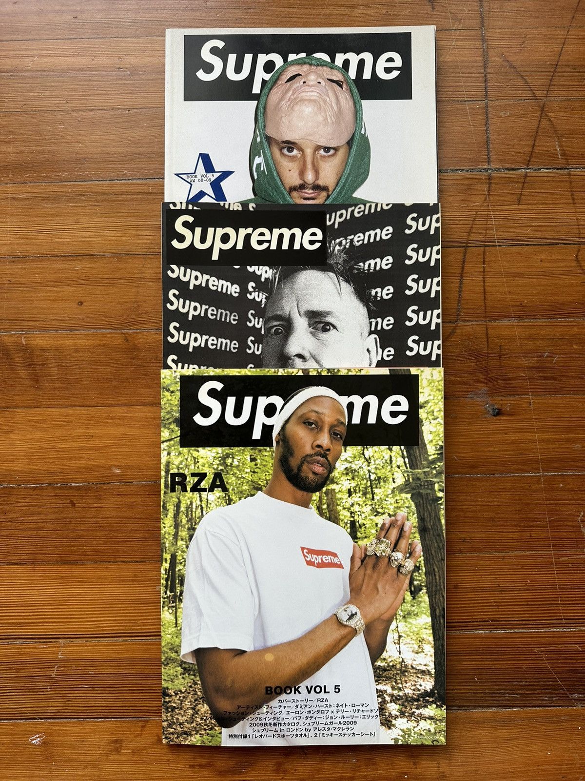 Supreme × Wu-Tang Clan Rare 2009 Supreme Book Vol 5 RZA Japanese
