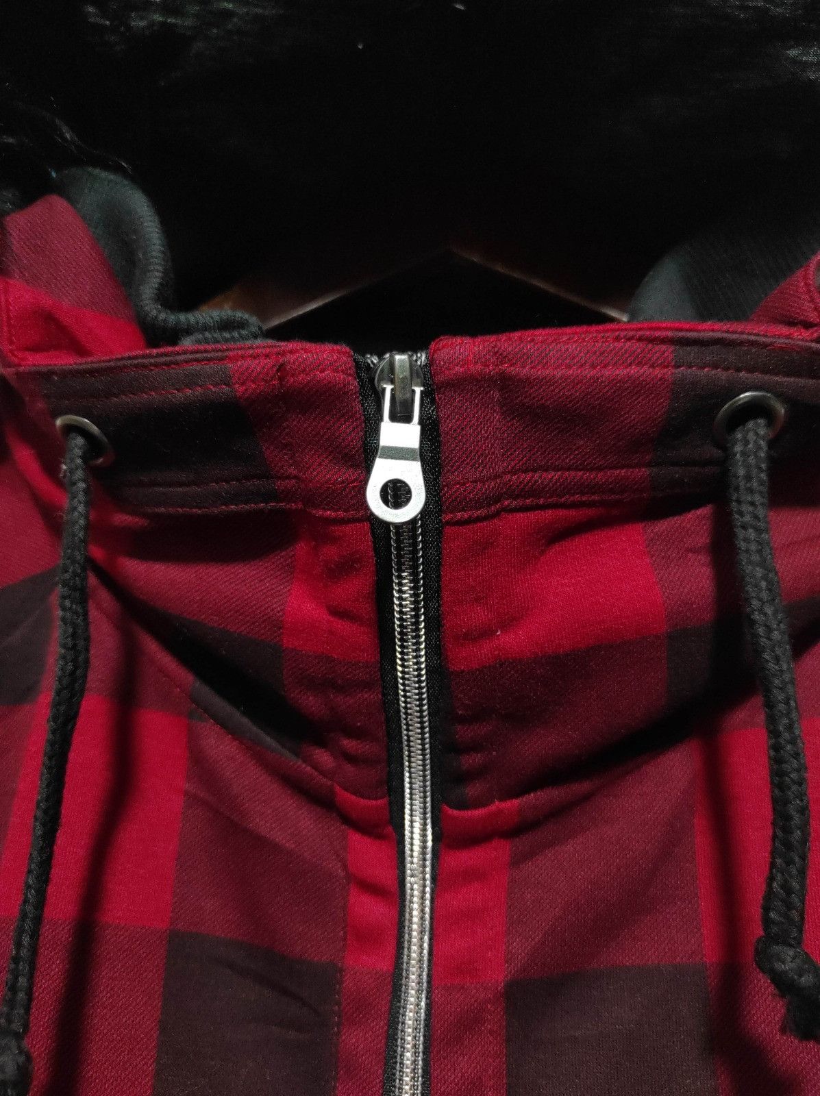 Other Double Focus palid tartan zip fur hoodie ifsix LGB style Size US L / EU 52-54 / 3 - 4 Thumbnail