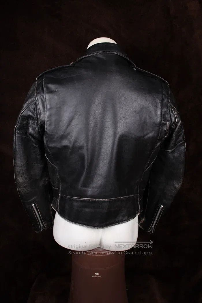 Schott Schott Genuine leather coat Size US XXS / EU 40 - 3 Thumbnail