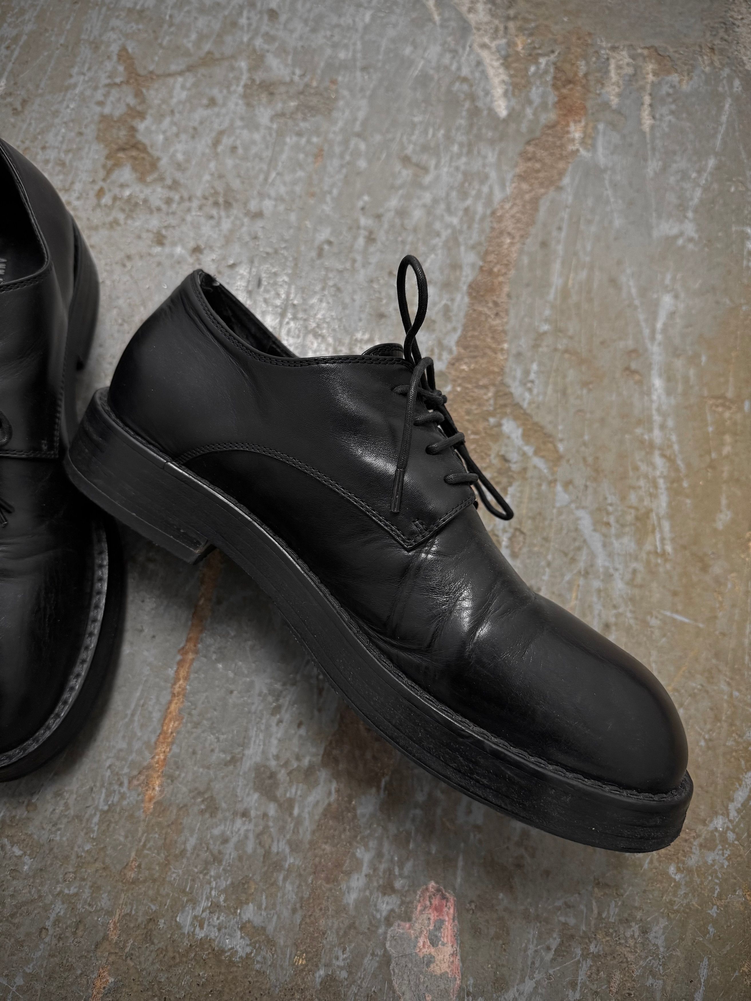 Ann Demeulemeester Ann Demeulemeester AW21 'Olivier' Cow Leather Derbies Size US 9 / EU 42 - 6 Thumbnail