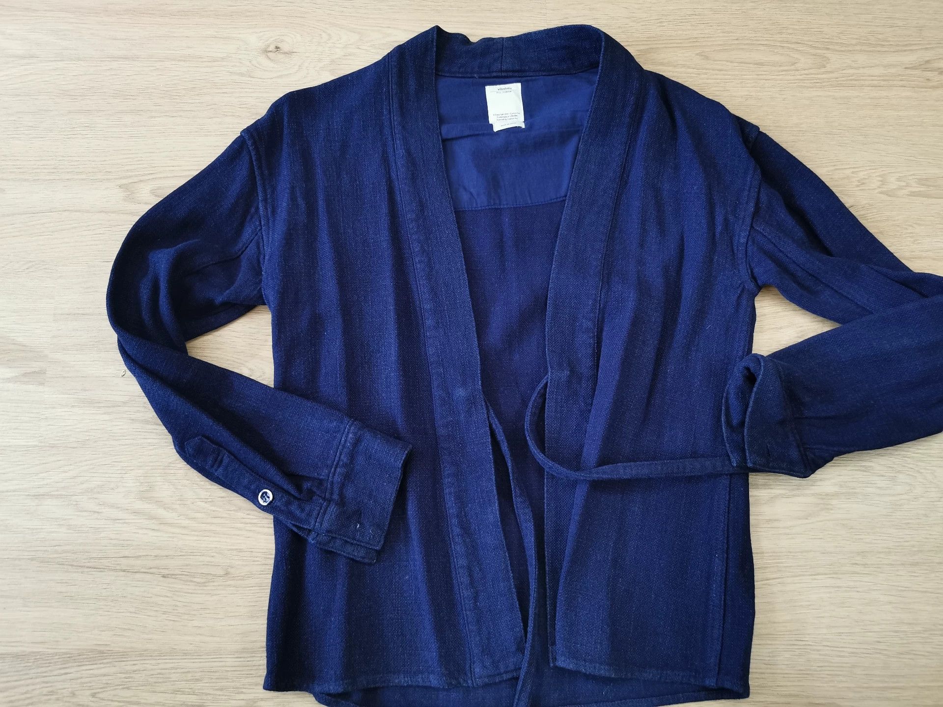 Visvim VISVIM LHAMO Indigo Dyed Shirt Size US S / EU 44-46 / 1 - 1 Thumbnail
