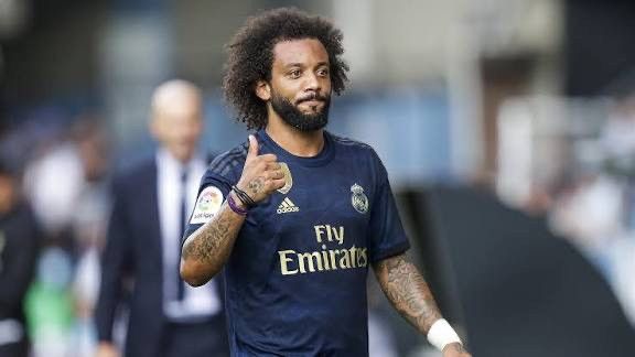 Adidas REAL MADRID ADIDAS 2019/2020 SOCCER AWAY JERSEY #12 MARCELO Size US XXL / EU 58 / 5 - 12 Thumbnail