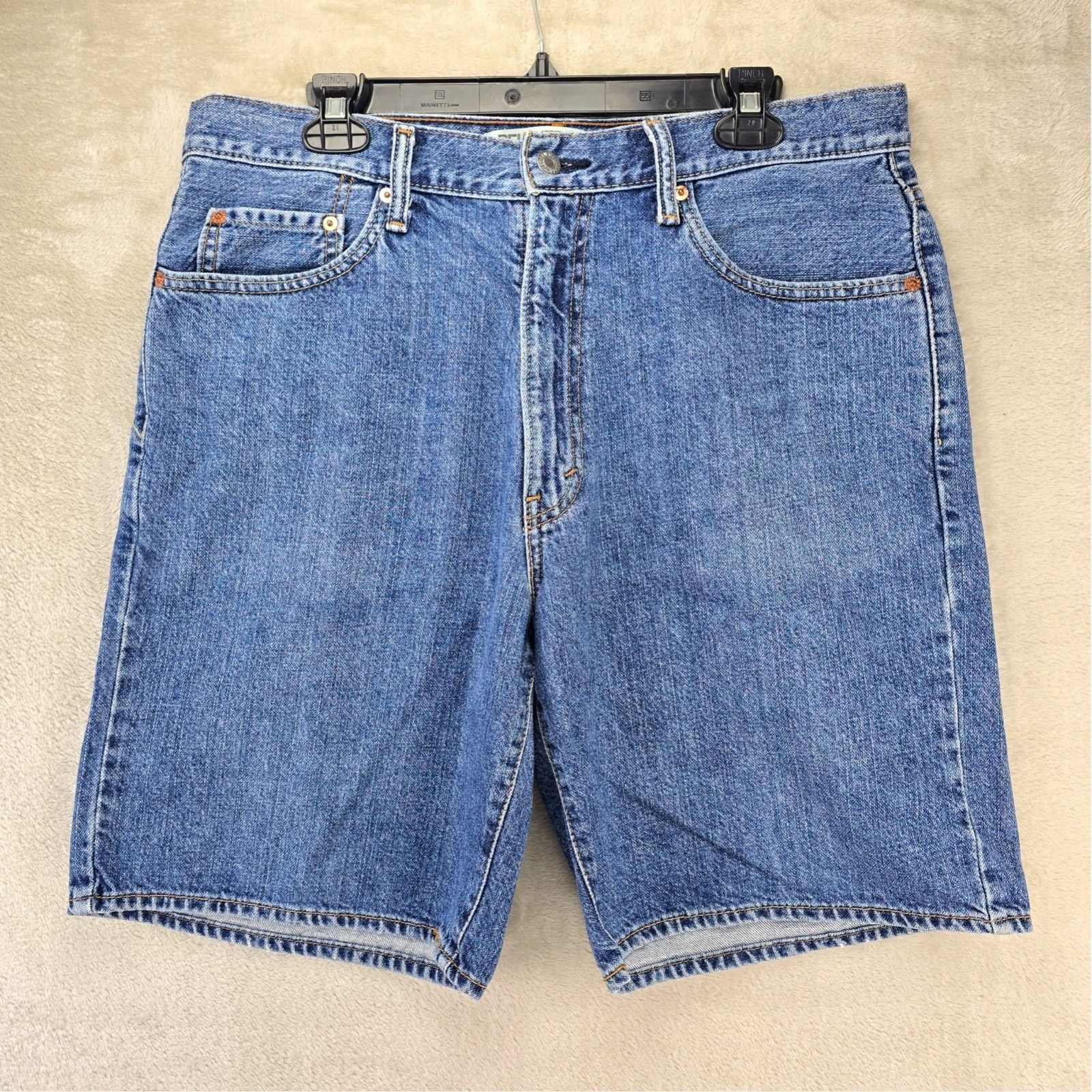 Levi's Levis 550 Jorts Jean Shorts Denim Size 36 (Fits 35x9) Y2K Size US 36 / EU 52 - 1 Thumbnail