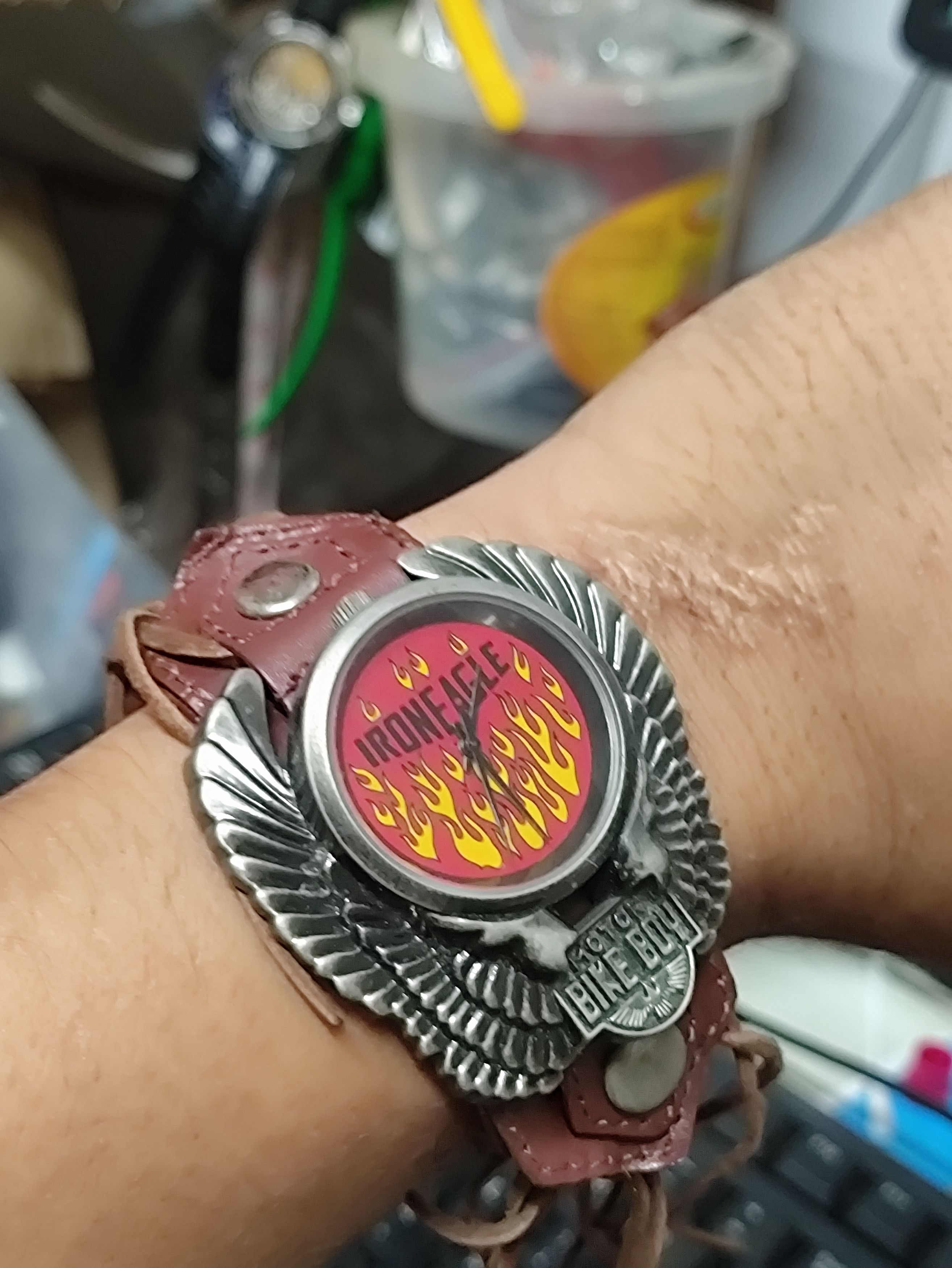 Designer × Vintage Rare Stuff Iron Eagle MOTOR BIKE BOY Very ❌ HARLEY DAVIDSON Size ONE SIZE - 1 Thumbnail