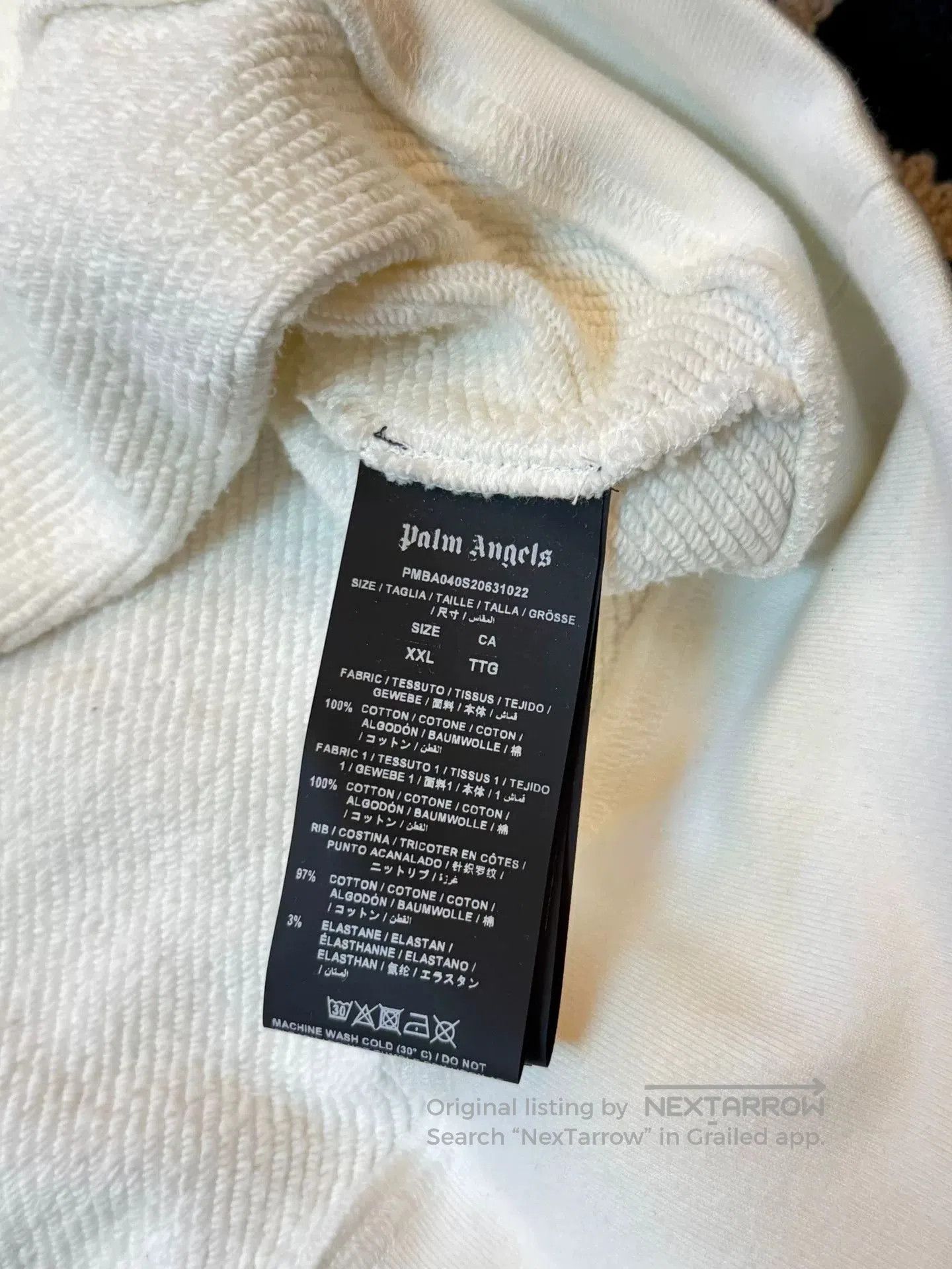 Palm Angels Palm Angles Butterfly Crewneck Sweatshirt. Size US XXL / EU 58 / 5 - 6 Thumbnail