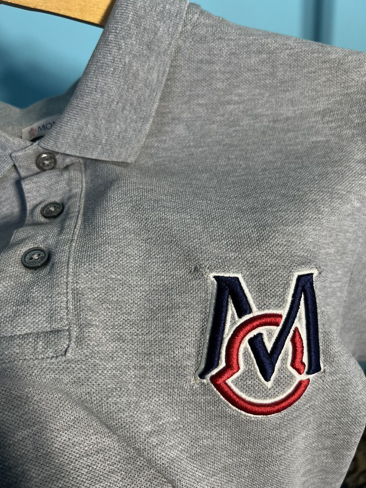 Moncler Moncler Polo Rare Logo Manica Corta Size US M / EU 48-50 / 2 - 5 Thumbnail