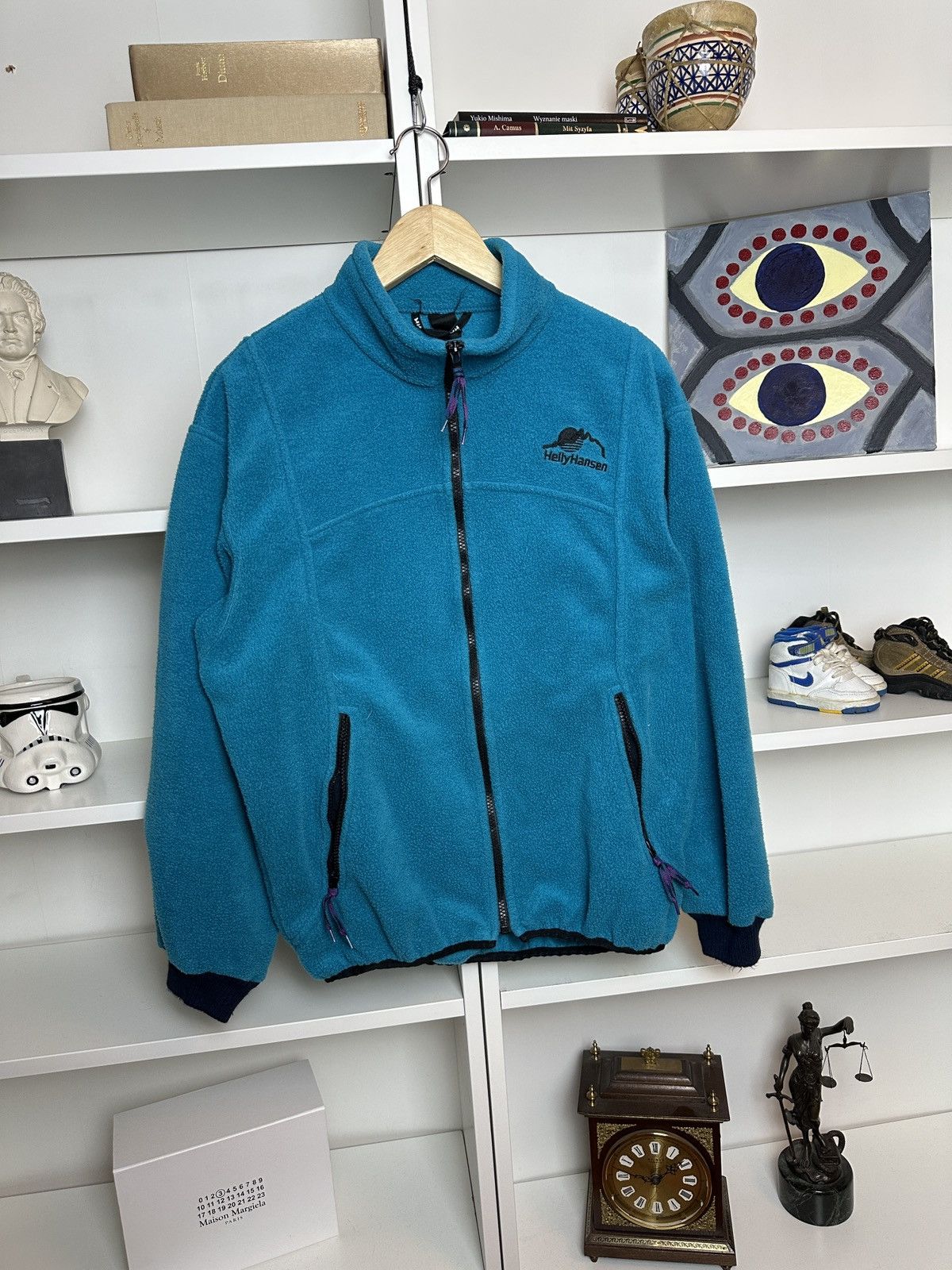 Helly Hansen Vintage 90s Helly Hansen zip fleece jacket Size US M / EU 48-50 / 2 - 1 Thumbnail