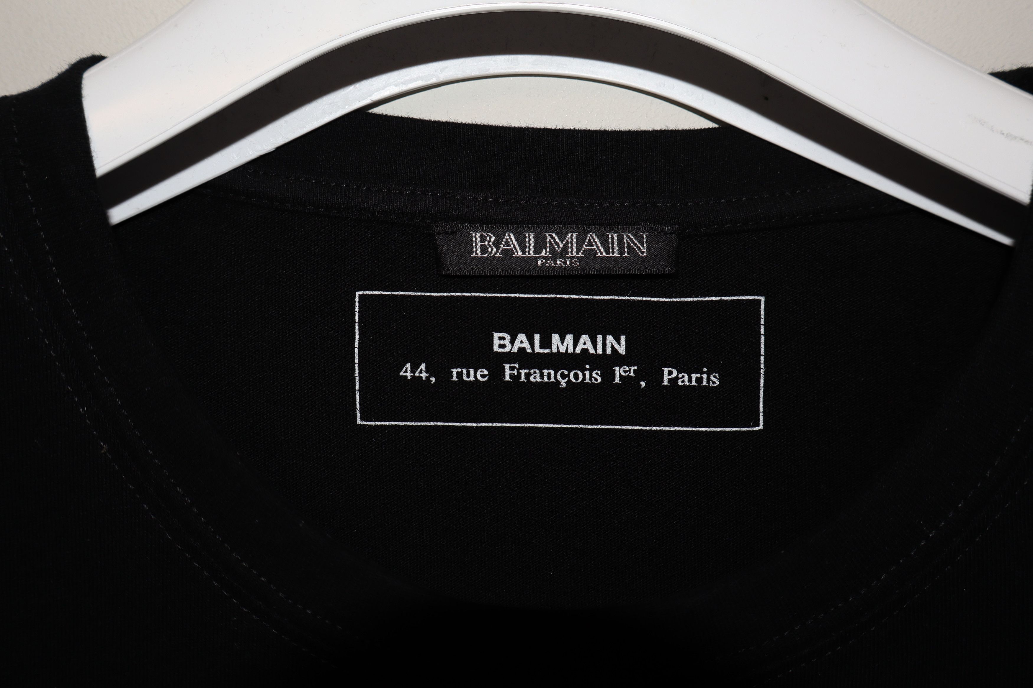 Balmain Flock print t-shirt Size US S / EU 44-46 / 1 - 6 Thumbnail
