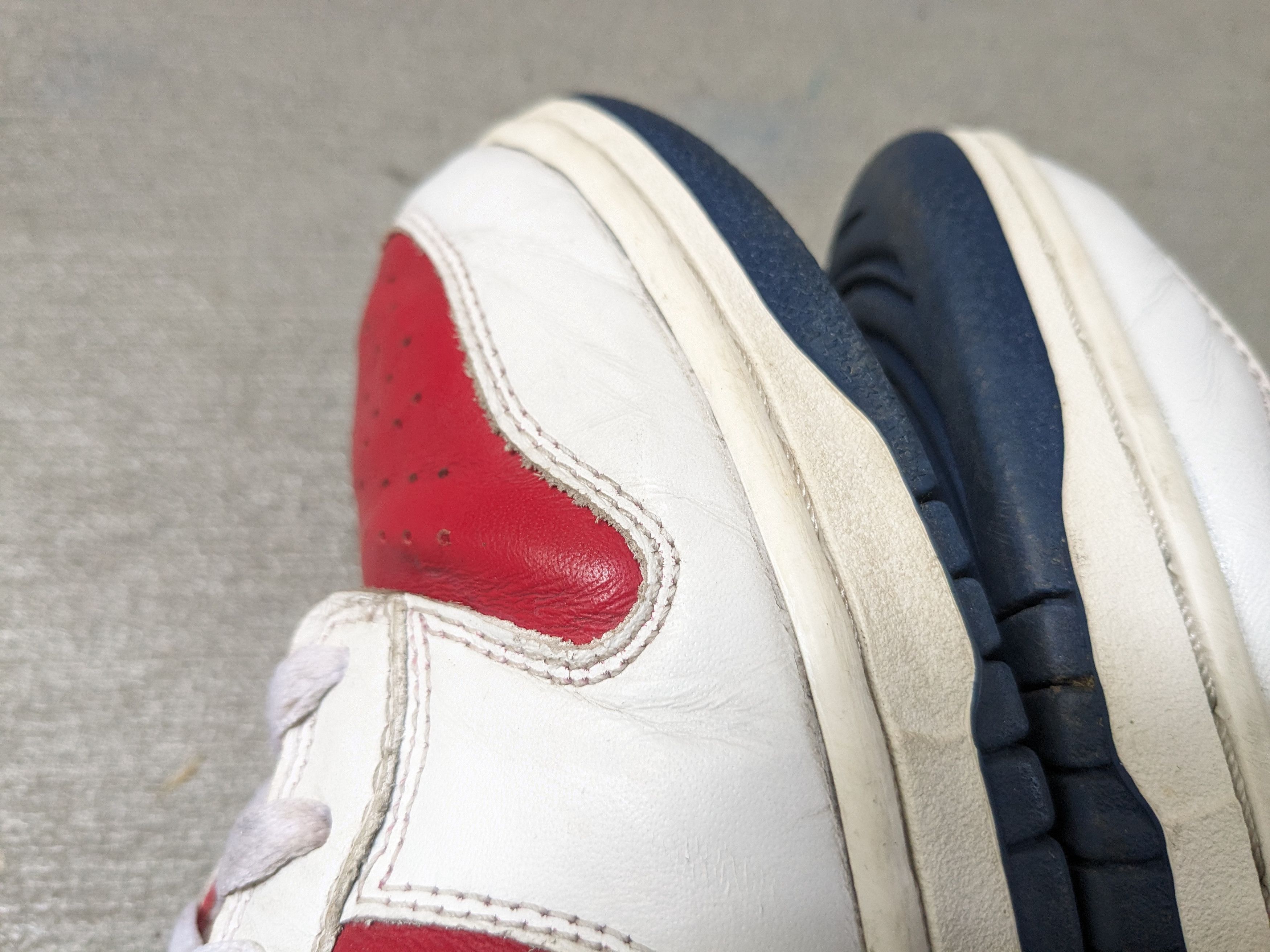 Nike Nike Dunk High Clippers 9.5 Red Blue White 305287-141 Size US 9.5 / EU 42-43 - 10 Thumbnail
