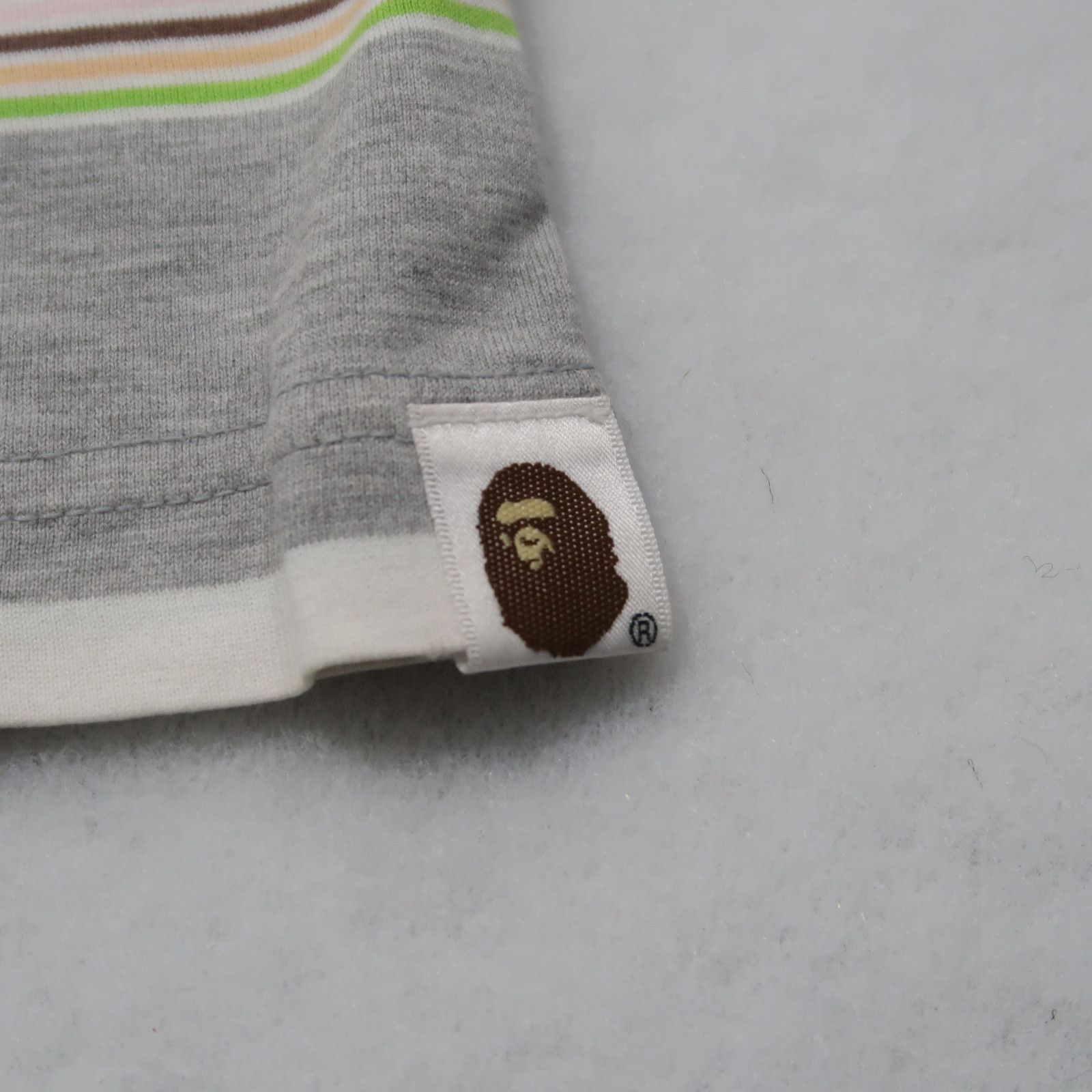 Bape 2008 OG Bape Psychedelic Prisoner Stripe Long Sleeve Size US M / EU 48-50 / 2 - 8 Thumbnail
