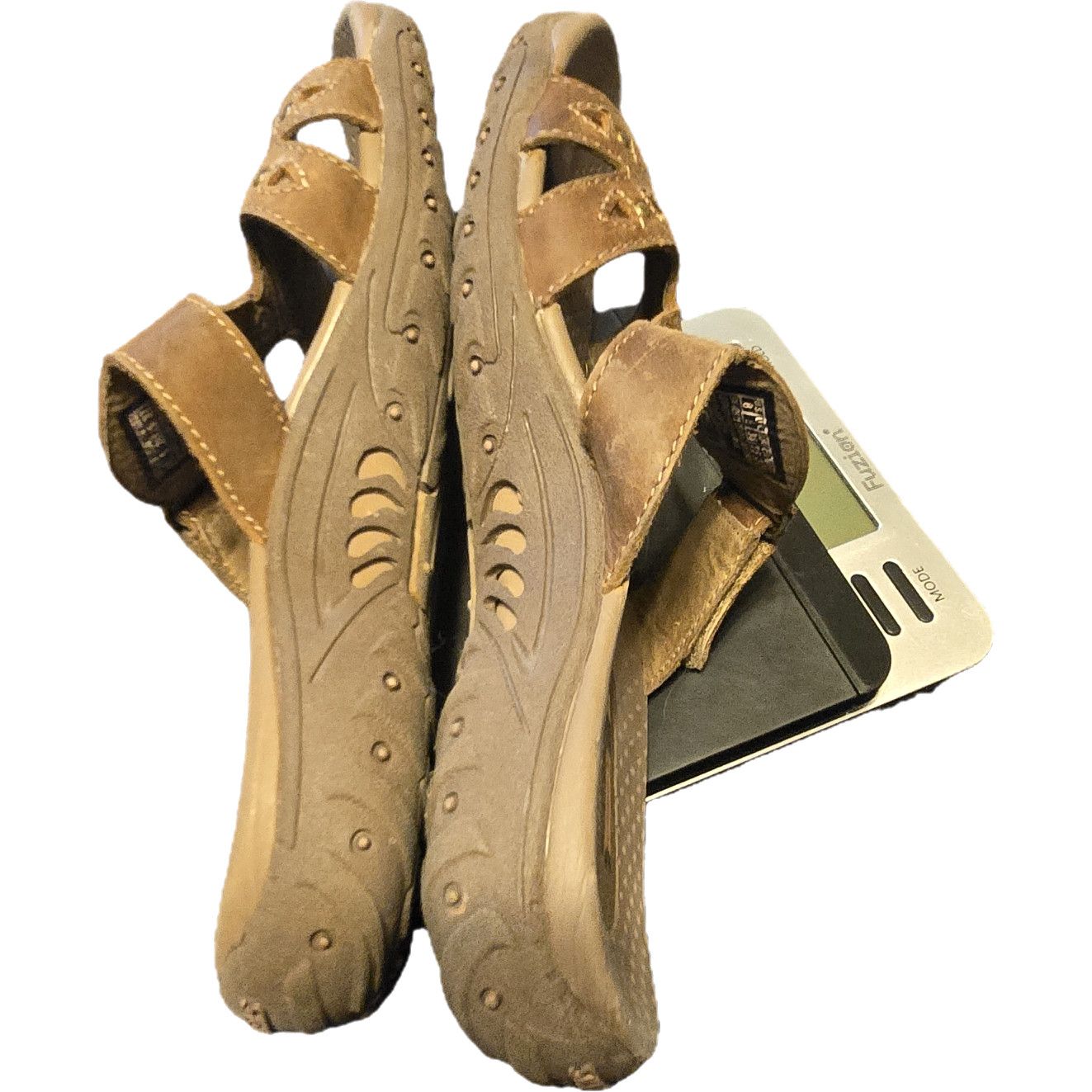 SKECHERS Skechers Outdoor Lifestyle Brown Leather Slide Sandals 8 Size US 8 / IT 38 - 11 Thumbnail
