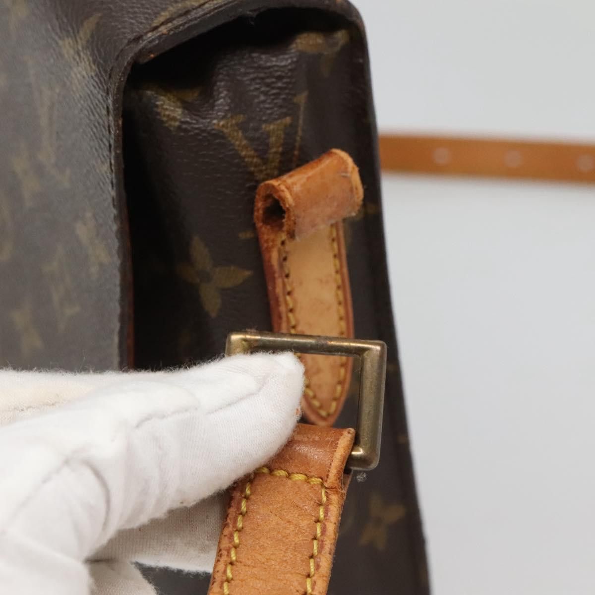 Louis Vuitton LOUIS VUITTON Monogram Saint Cloud GM Shoulder Bag M51242 Size ONE SIZE - 9 Thumbnail