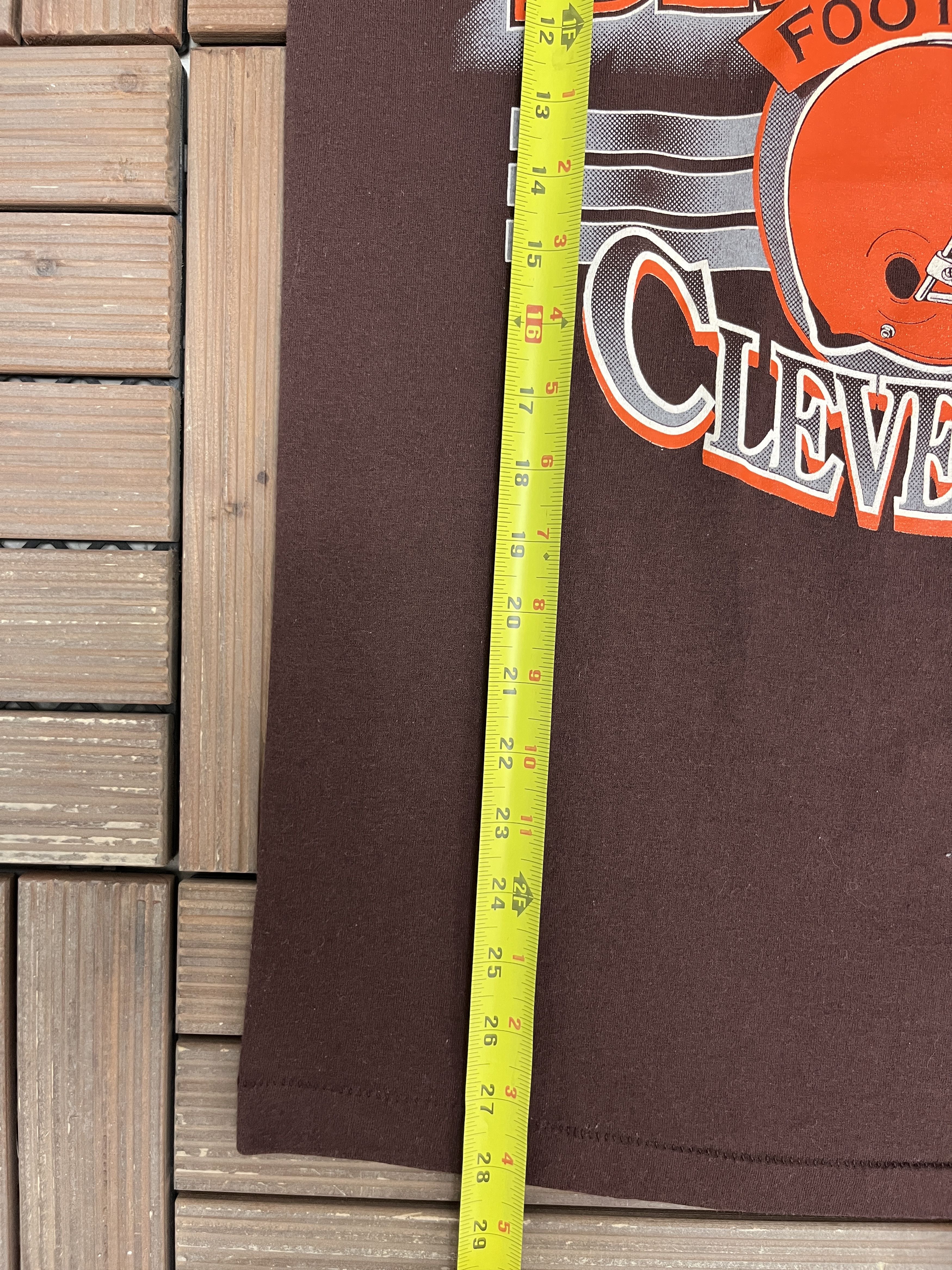 Vintage Cleveland Browns Football Vintage Brown T-Shirt Tee Size US L / EU 52-54 / 3 - 9 Thumbnail