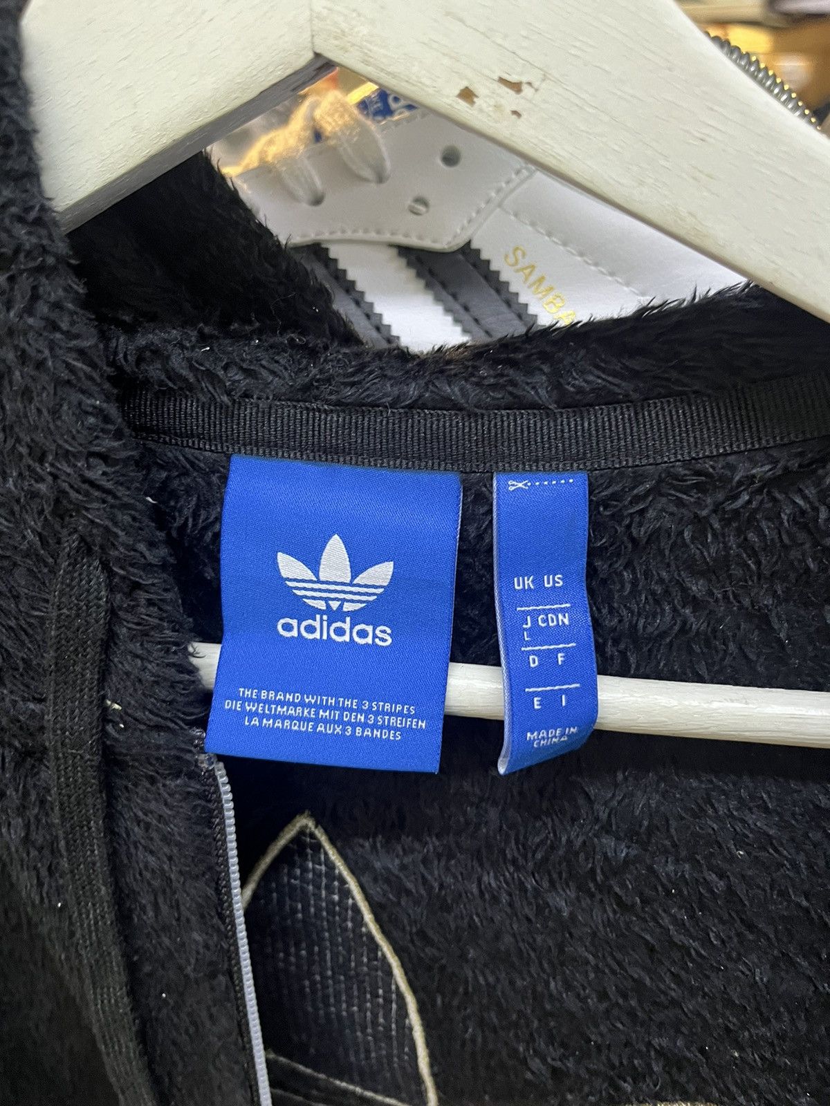 Adidas × Vintage Adidas mohair Jacket Hoodie Size US S / EU 44-46 / 1 - 11 Thumbnail