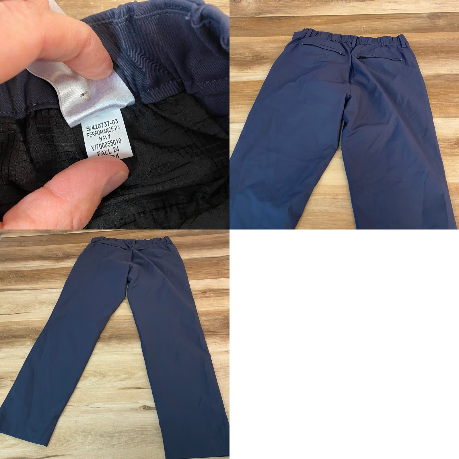 Banana Republic Banana Republic Pants Mens 32x32 Navy Performance Dress Pants Stretch Dress Pants Business casual Travel Workwear Mens Nylon Spandex Polyester White? Size US 32 / EU 48 - 8 Thumbnail