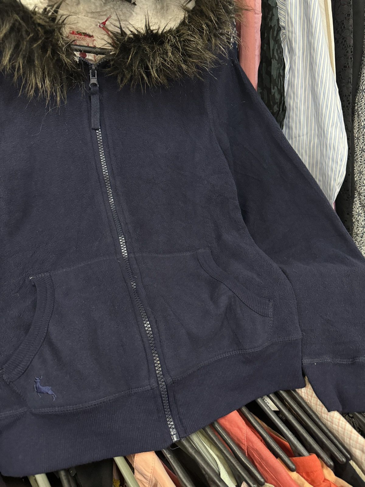 Hysteric Glamour Japanese Vintage Fleece Fur Y2K Zip Hoodie Size US S / EU 44-46 / 1 - 3 Thumbnail