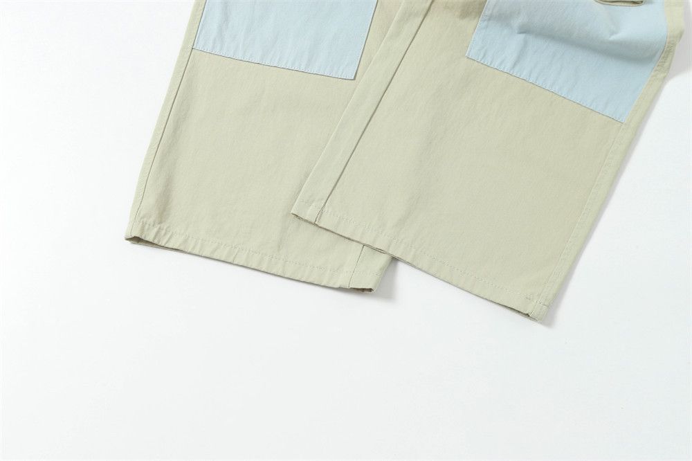 Japanese Brand × Vintage Men's wideleg straight ripped patchwork plaid cargo trousers Size US 32 / EU 48 - 6 Thumbnail