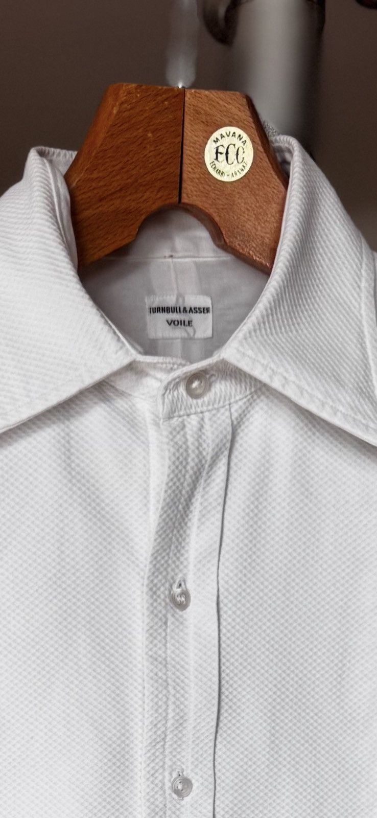 Turnbull & Asser Bespoke Turnbull & Asser Vintage Formal Voile Tuxedo Shirt Size US M / EU 48-50 / 2 - 5 Thumbnail