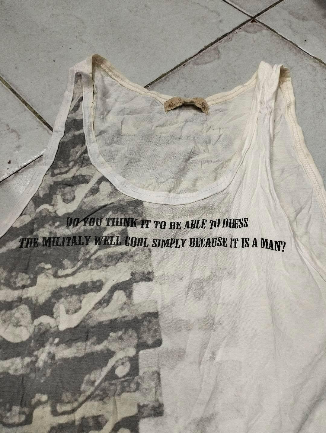 GOA Vintage Goa poem tank top Size US M / EU 48-50 / 2 - 3 Thumbnail