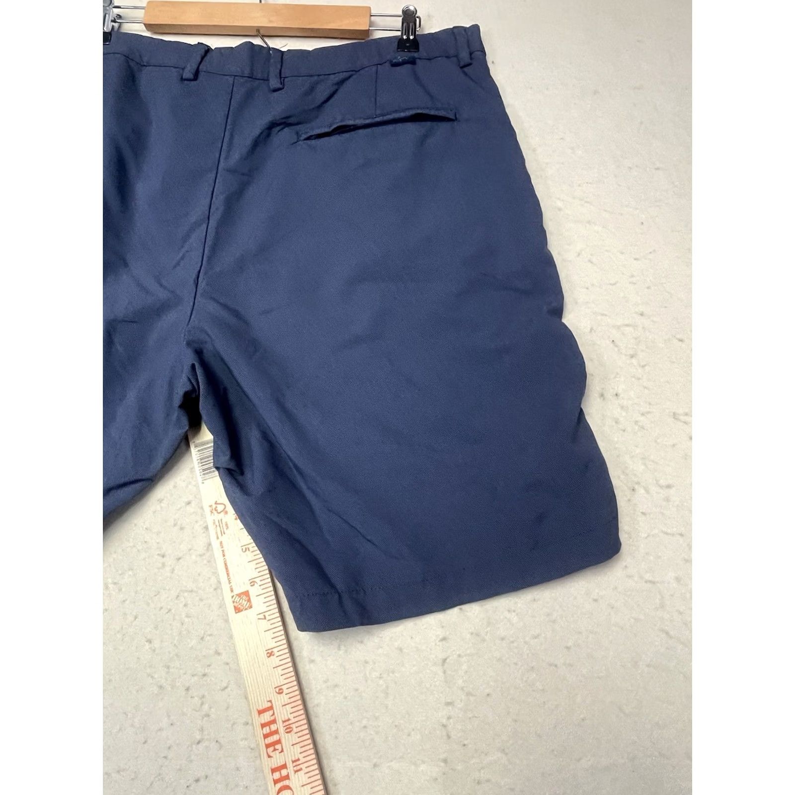 Vintage Greg Norman Men’s Size 36 Blue Golf Shorts Chino Polyester blend Size US 36 / EU 52 - 5 Thumbnail