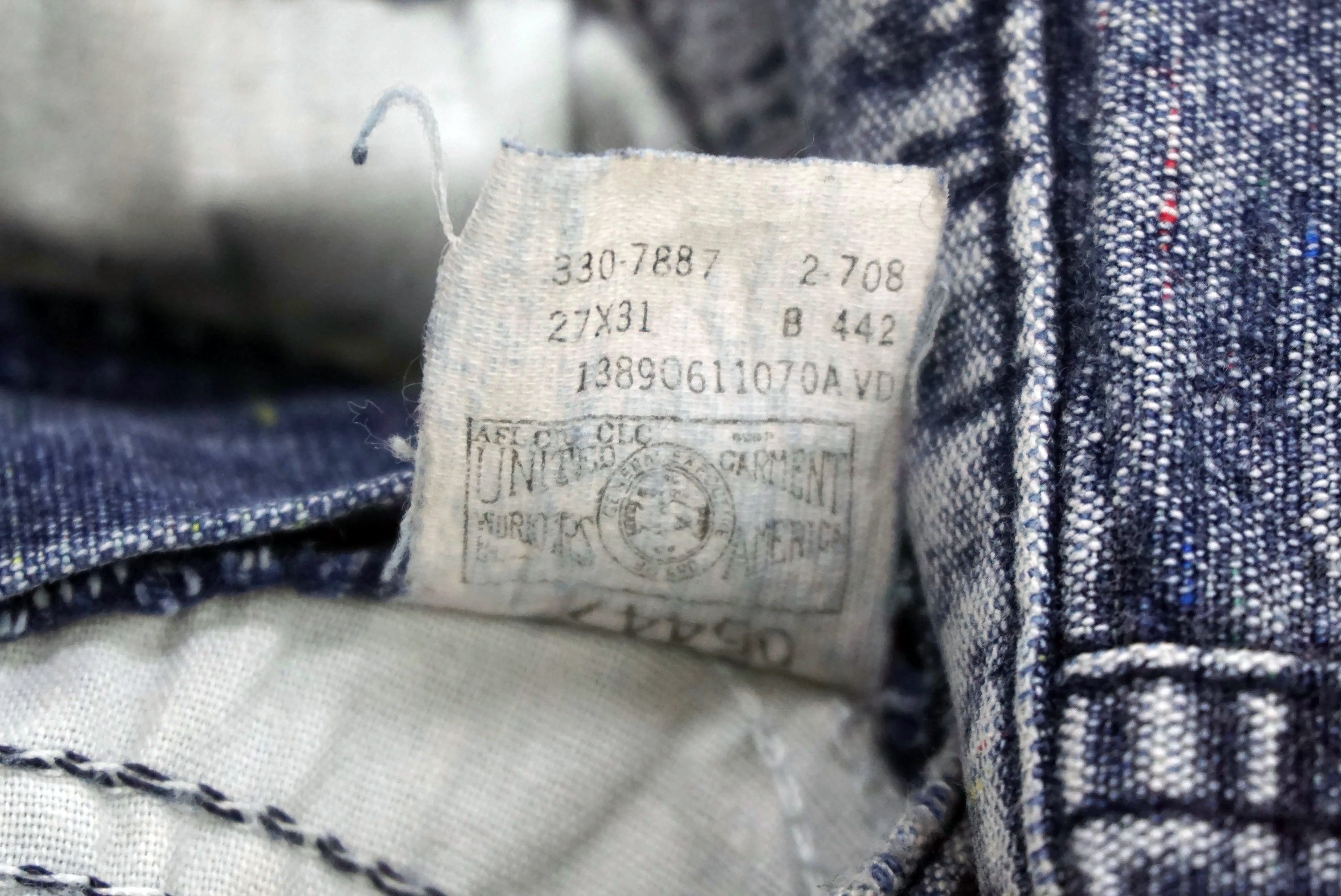Lee Vintage Lee Jeans W26xL32.5 High-Waisted Balloon Wide-Leg Size 26" / US 2 / IT 38 - 11 Thumbnail