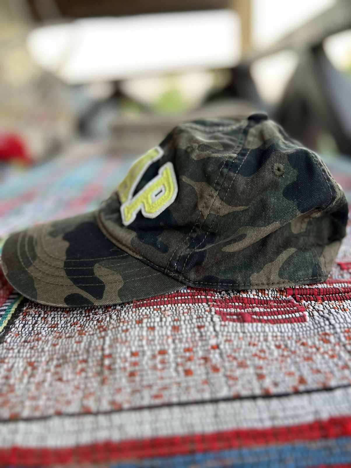 Gap 🔥 Vintage GAP Camo Cap – One Size Size ONE SIZE - 3 Thumbnail