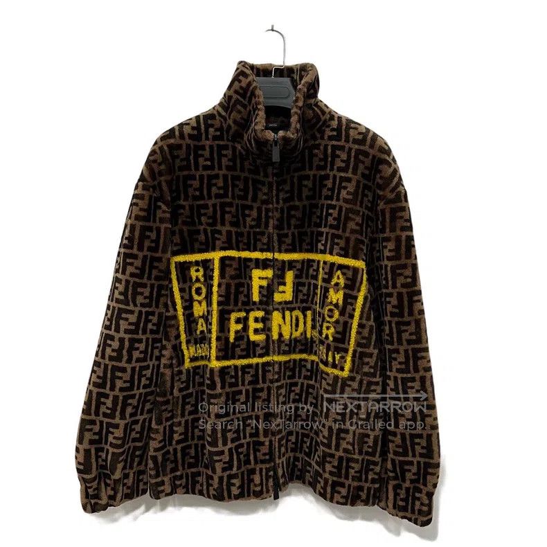 Fendi Fendi Double F full print fur long sleeve Size US M / EU 48-50 / 2 - 1 Thumbnail