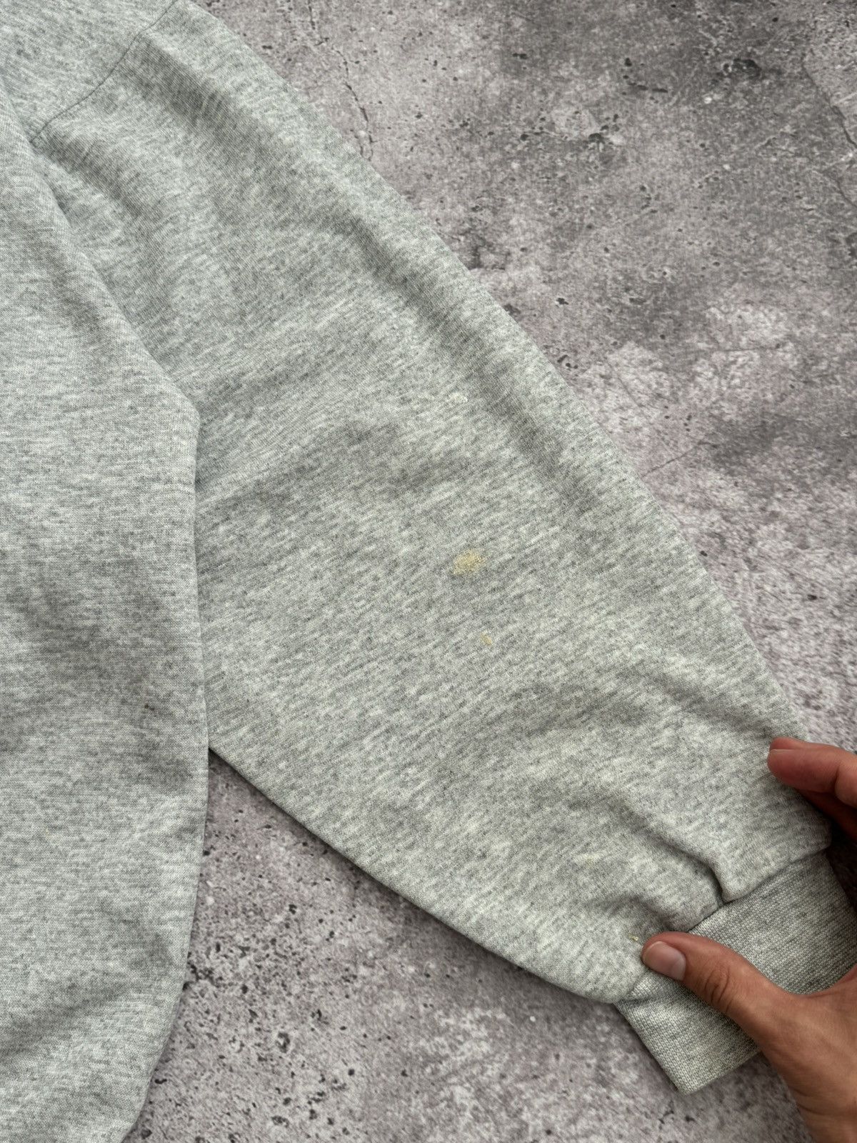 Nike × Vintage Vintage Nike 90s Y2K oversized boxy fit grey sweatshirt Size US XL / EU 56 / 4 - 12 Thumbnail