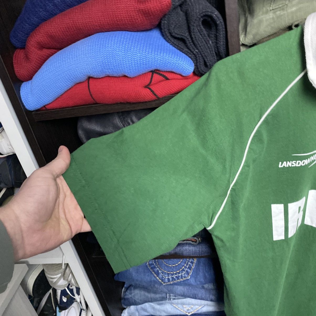 Rugby Ralph Lauren Vintage Lansdowne Ireland rugby 90’s big logo polo size S Size US S / EU 44-46 / 1 - 5 Thumbnail