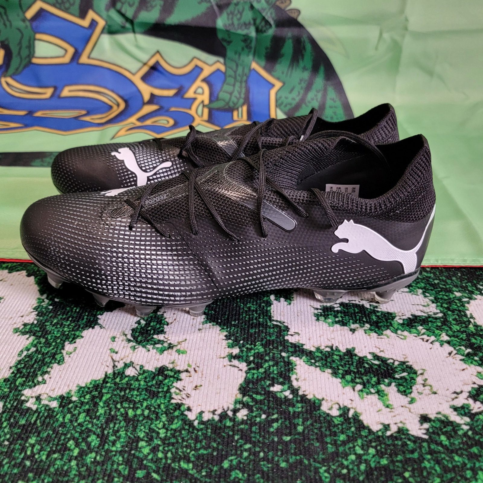 Puma Puma Future 7 Match FG Cleats - Black/White - Men's Sz 11 Size US 11 / EU 44 - 2 Thumbnail