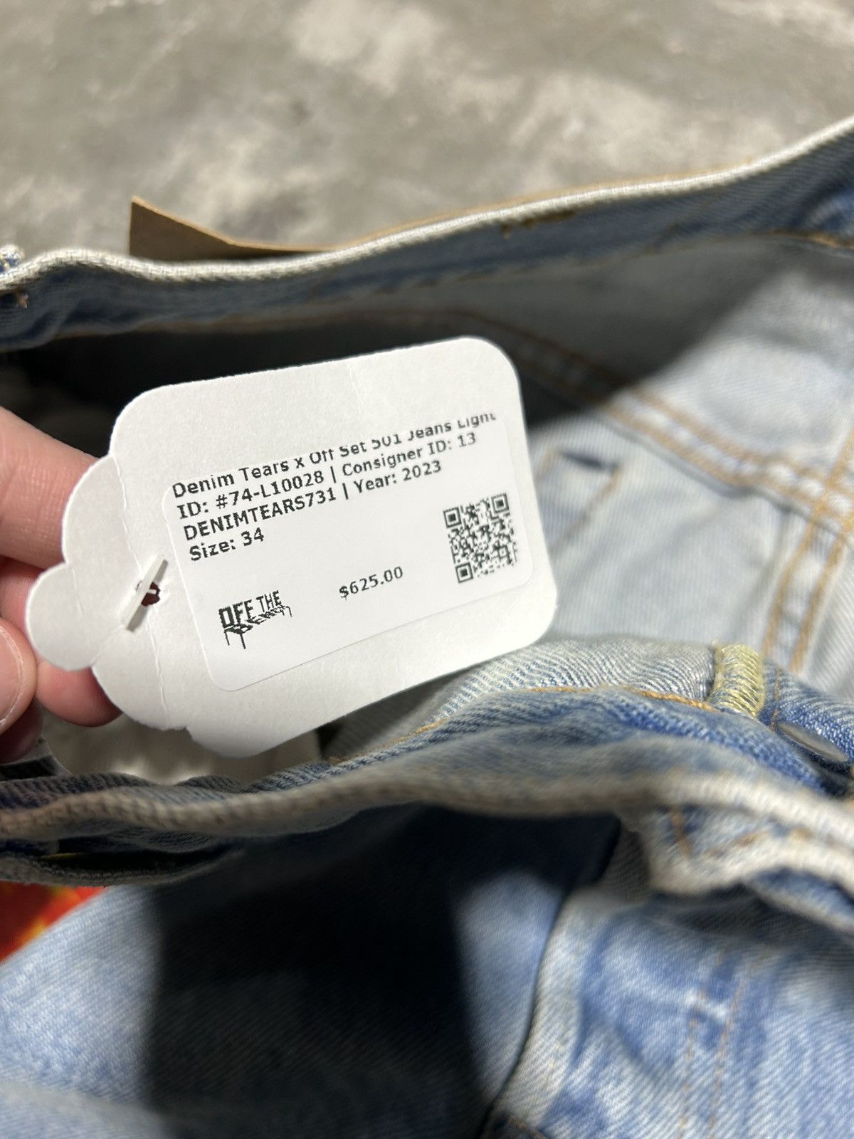 DENIM TEARS Denim Tears x Offset Levi’s 501 Jeans Size US 34 / EU 50 - 12 Thumbnail