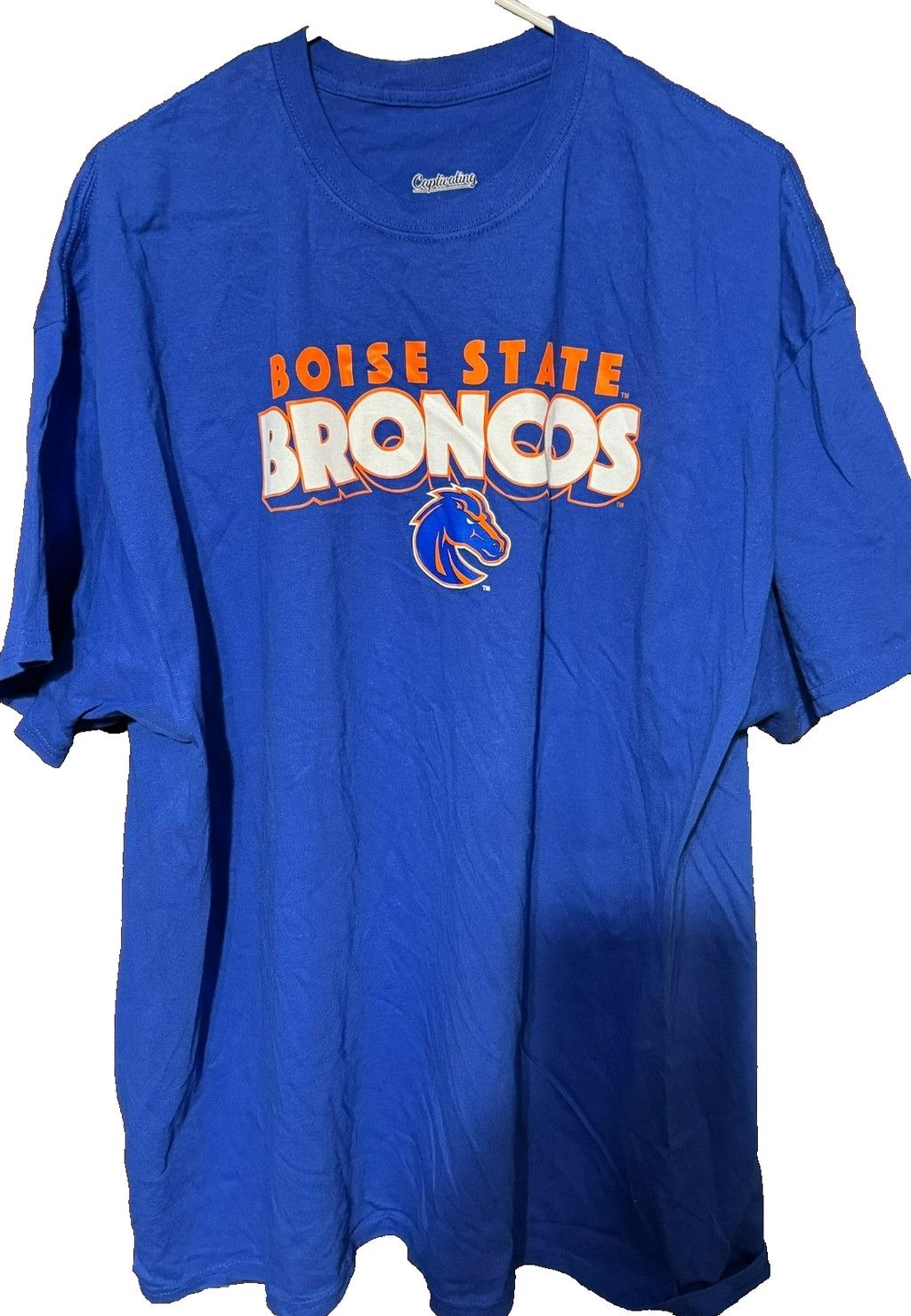NCAA Boise State Broncos T-Shirt Men Sz XXL Blue NEW WITHOUT TAGS Size US XXL / EU 58 / 5 - 1 Thumbnail