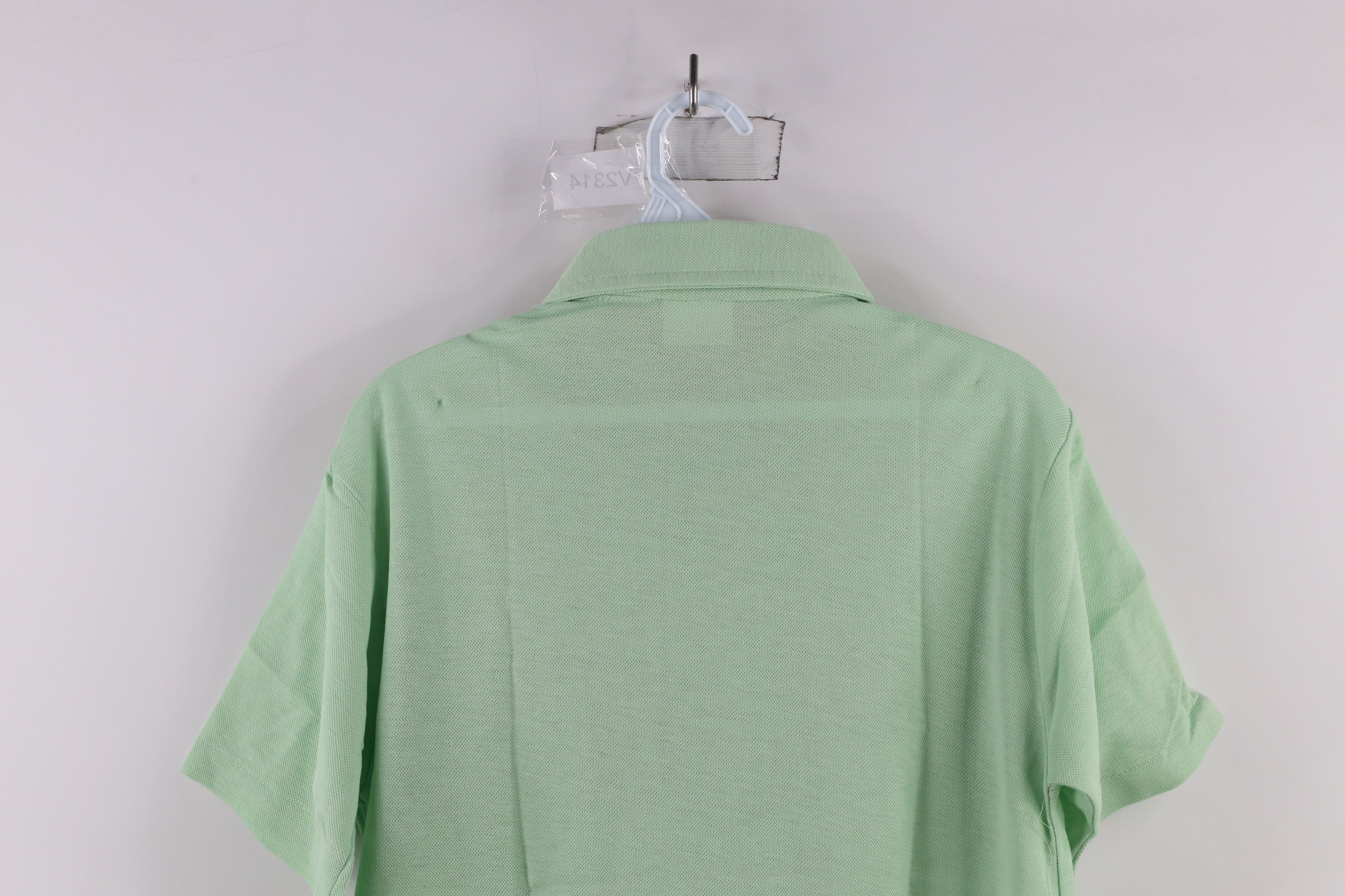 Vintage Deadstock Vintage 60s 70s Streetwear Collared Polo Lime USA Size US M / EU 48-50 / 2 - 7 Thumbnail