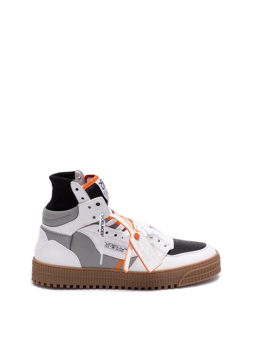 image of Off White `3.0 Off Court Calf Leather` Sneakers Size Eu 44 For Men