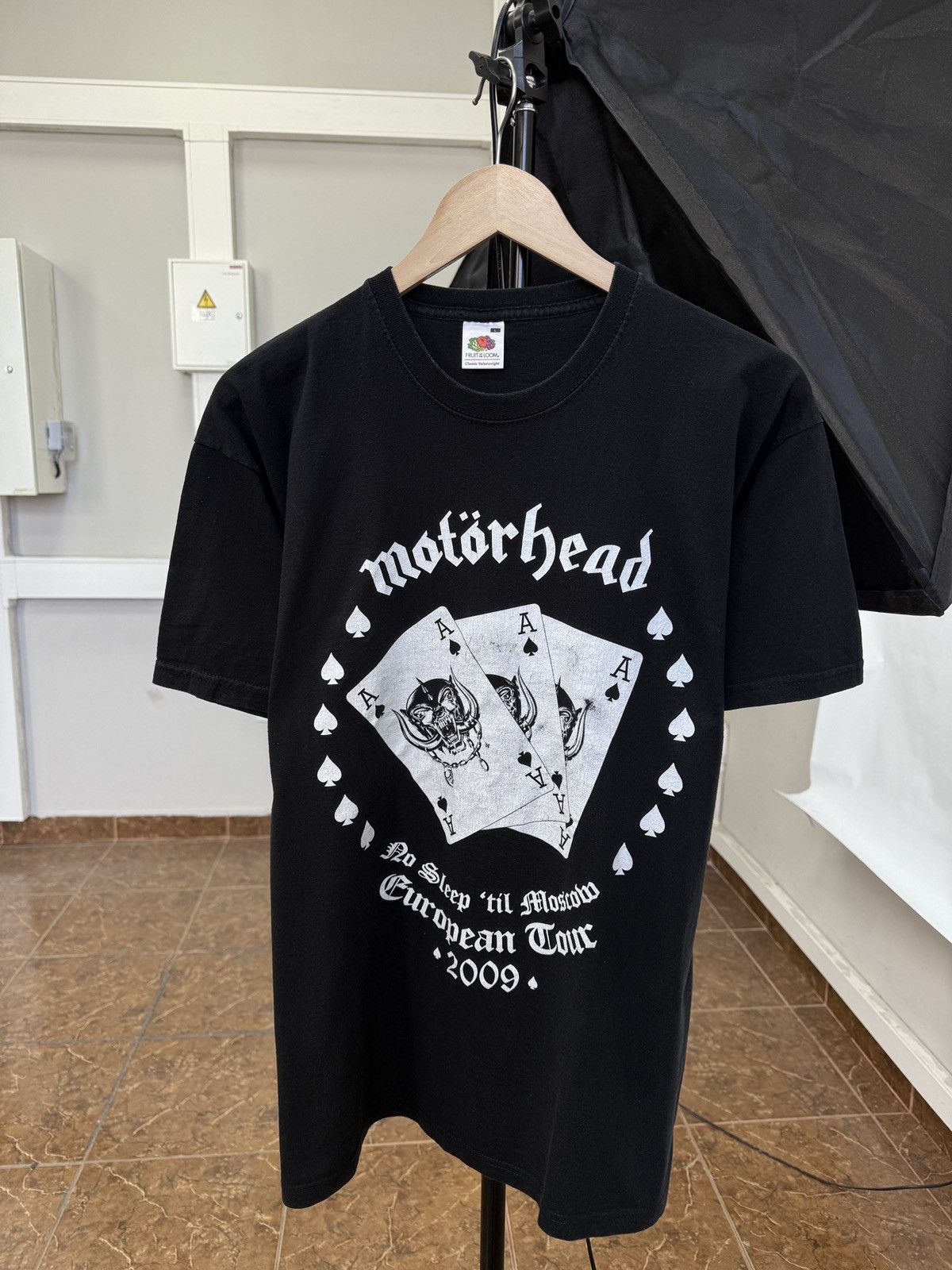 Fruit Of The Loom 🇬🇧 Vintage 2009 Motorhead Rock Band T-Shirt Retro Rare Y2K Size US L / EU 52-54 / 3 - 1 Thumbnail