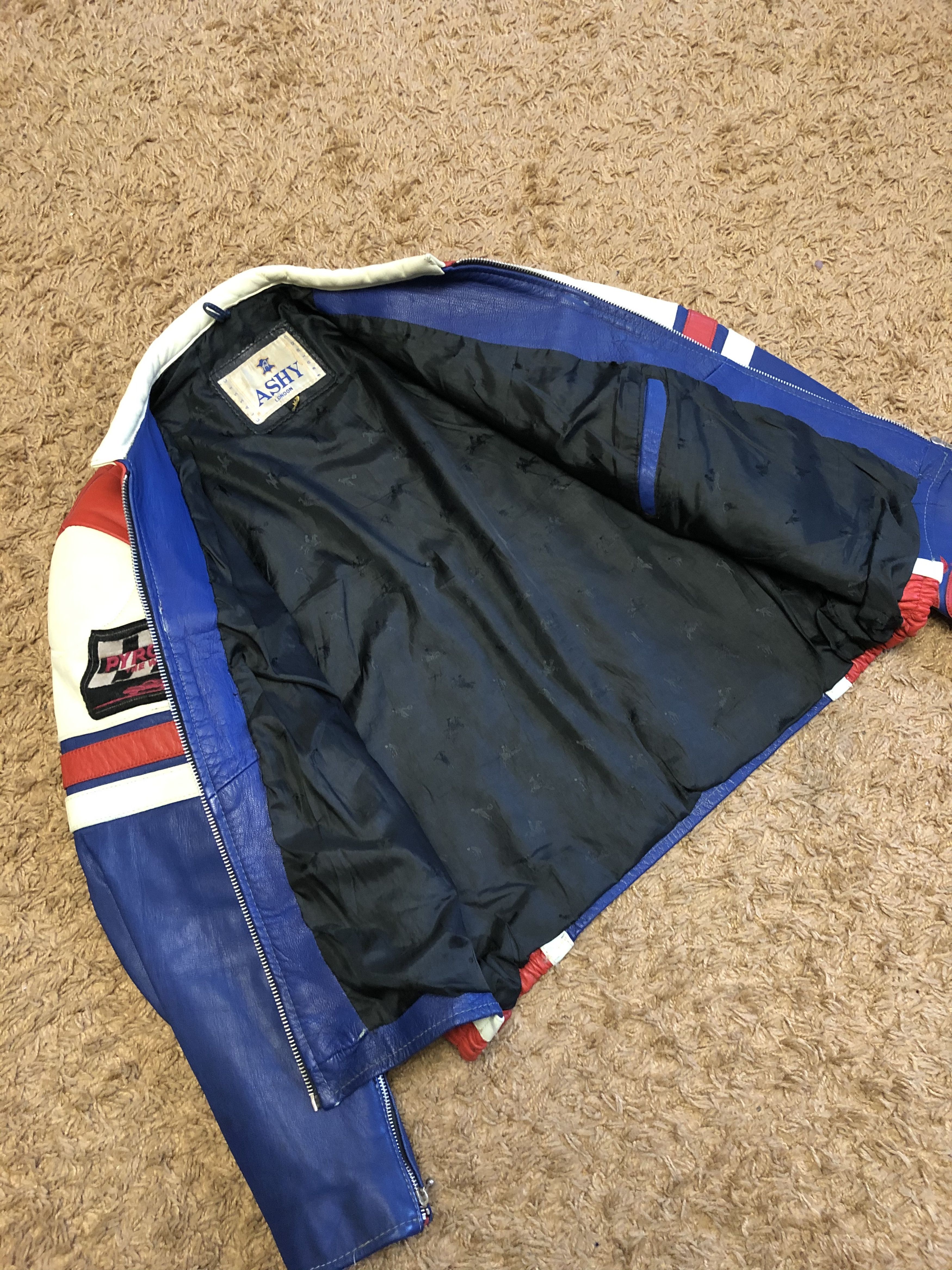 Leather × Vintage Vintage Racing Jacket Leather Size US M / EU 48-50 / 2 - 3 Thumbnail