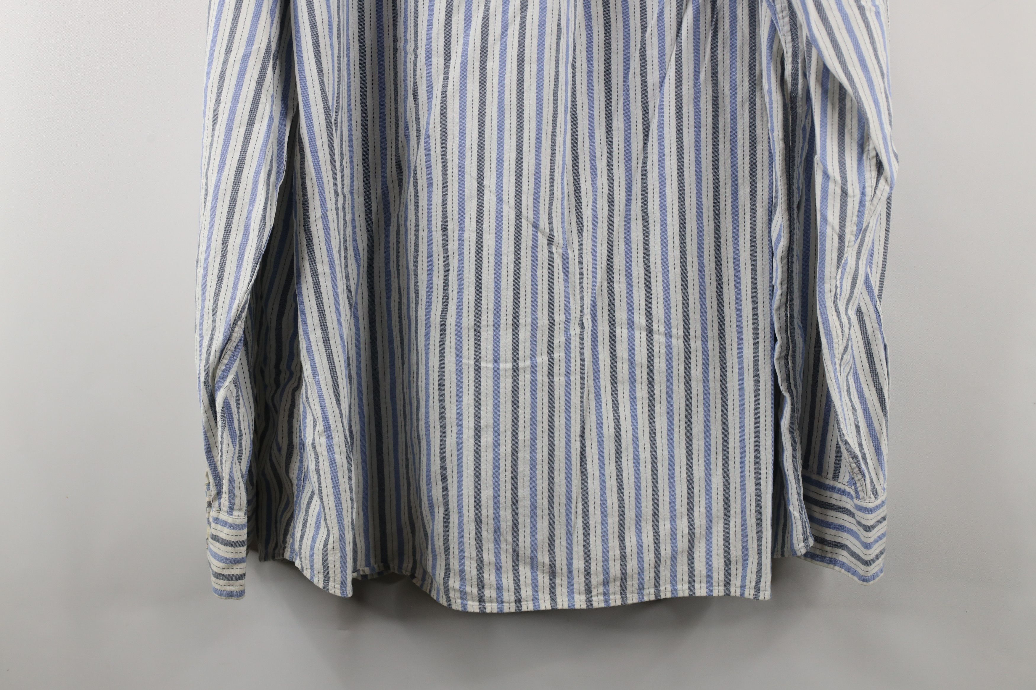 Vintage Vintage 90s Streetwear Block Collared Button Down Shirt Size US XL / EU 56 / 4 - 11 Thumbnail