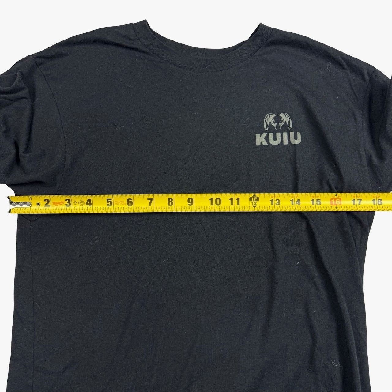 Other Kulu Men's Cotton Blend S/S Crewneck T-Shirt Black • Medium Size US M / EU 48-50 / 2 - 5 Thumbnail