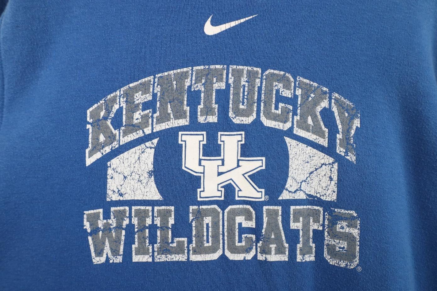 Nike Vintage Y2K Nike Center Swoosh University of Kentucky Hoodie Size S / US 4 / IT 40 - 4 Thumbnail