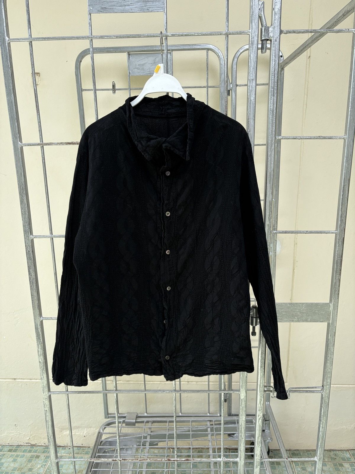 Issey Miyake Plantation Issey Miyake black shirt Size US M / EU 48-50 / 2 - 1 Thumbnail