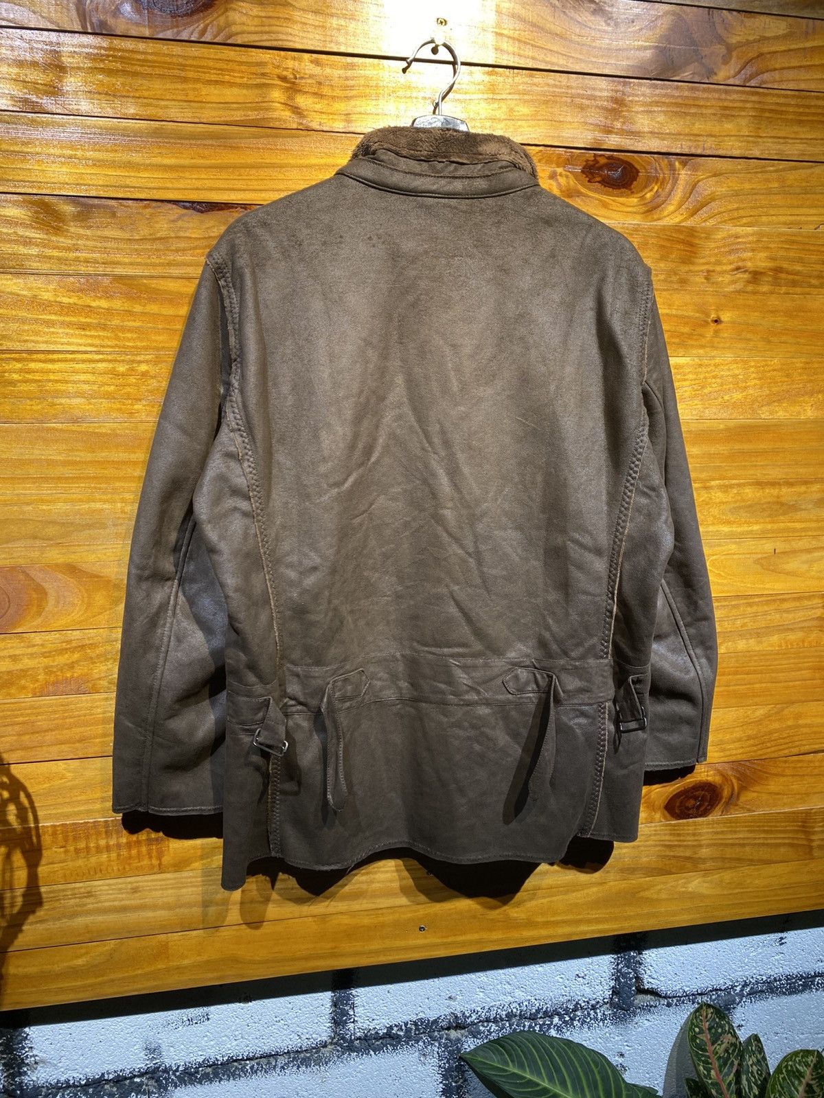 Playboy Vintage Playboy Collection Brown Faux Suede Jacket Size US M / EU 48-50 / 2 - 11 Thumbnail