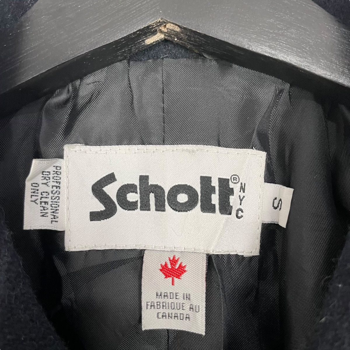 Schott Vintage Schott X Earth Music Ecology Peacoat Jacket Button Size US S / EU 44-46 / 1 - 10 Thumbnail