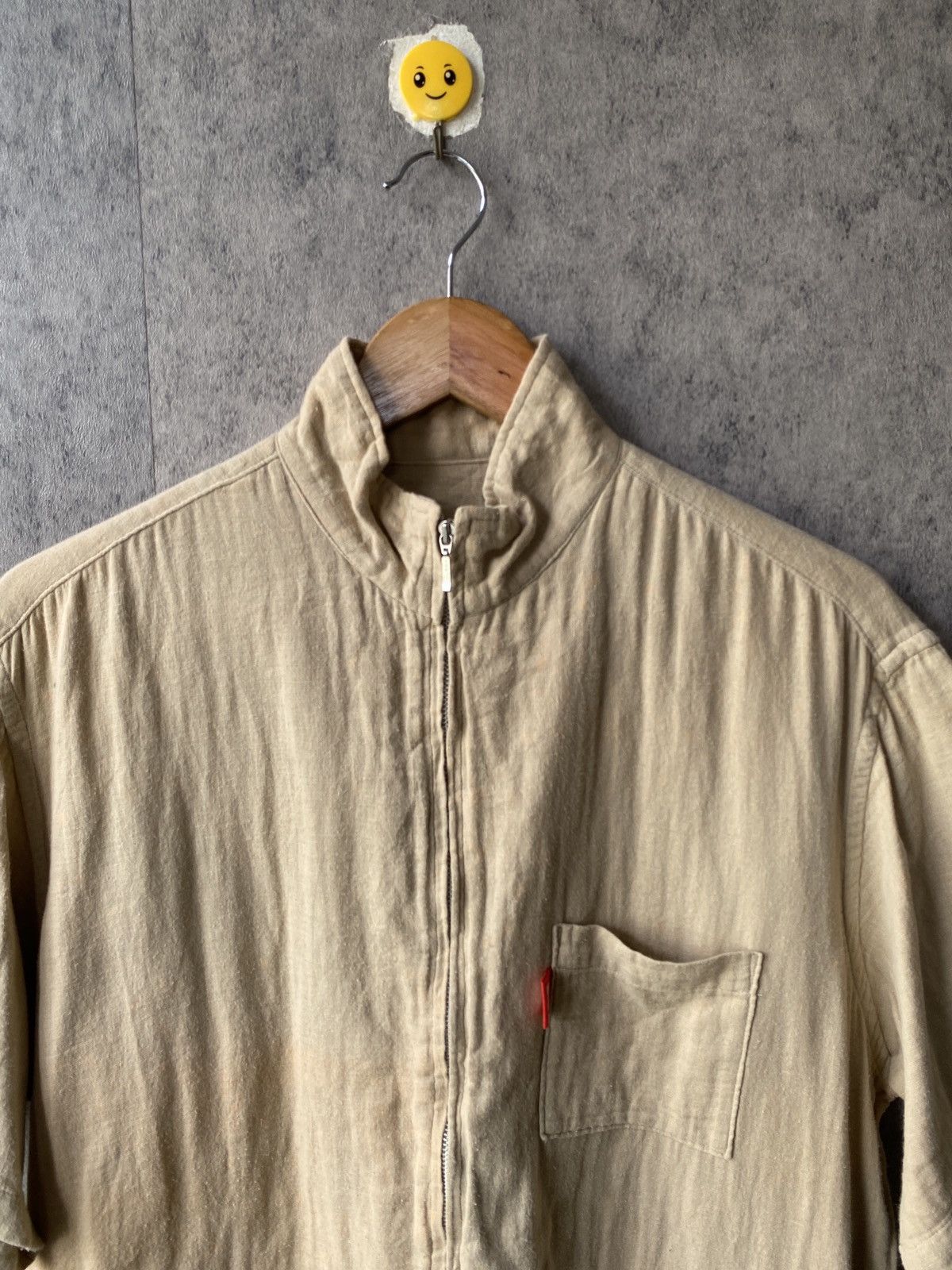 Yohji Yamamoto WXYZ By Yohji Yamamoto Zipper Shirt Size US L / EU 52-54 / 3 - 3 Thumbnail