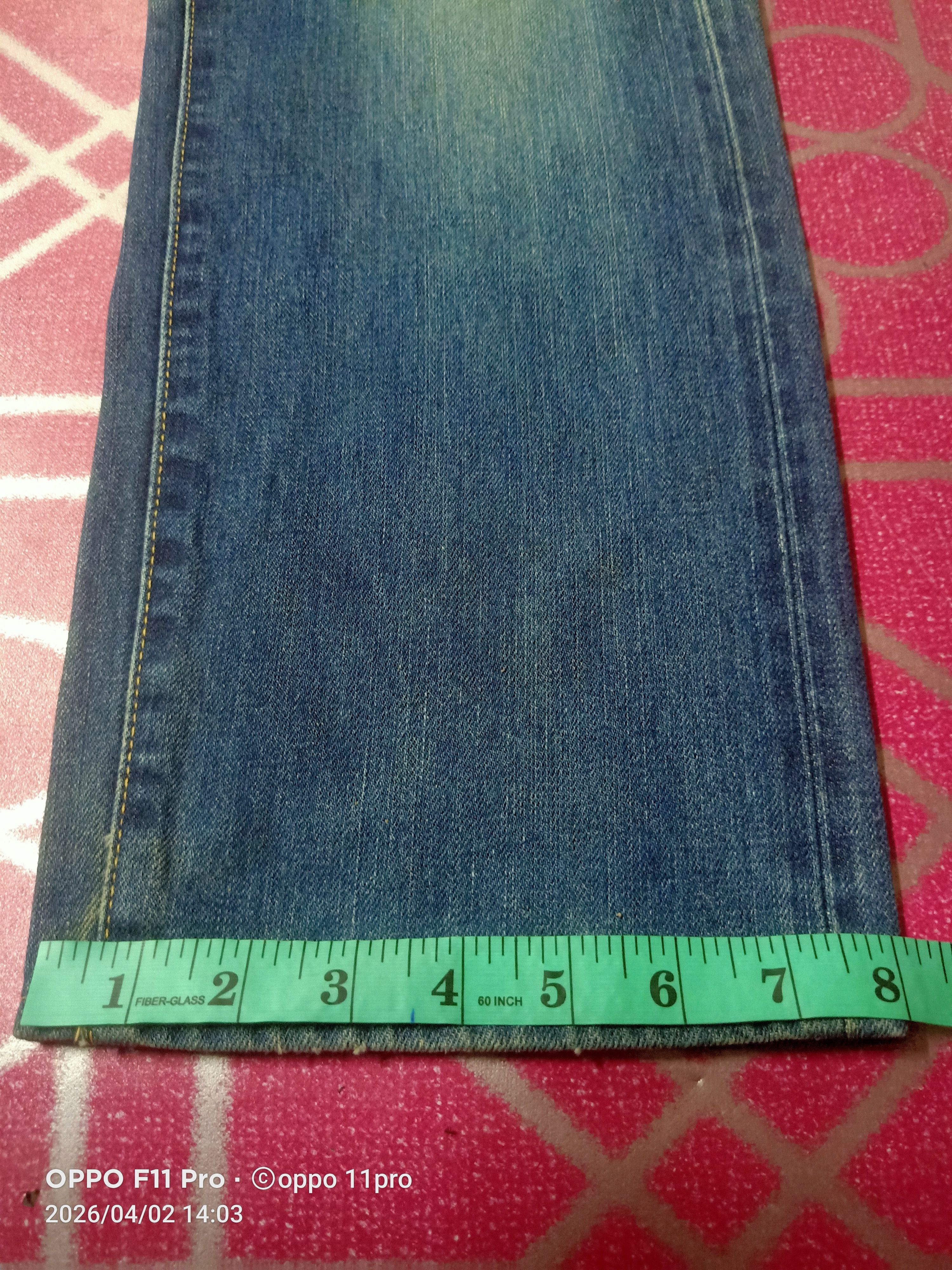 Takeo Kikuchi 💥Takoe Kikuchi Redselved Denim Distressdeni 💥 Size US 35 - 16 Thumbnail