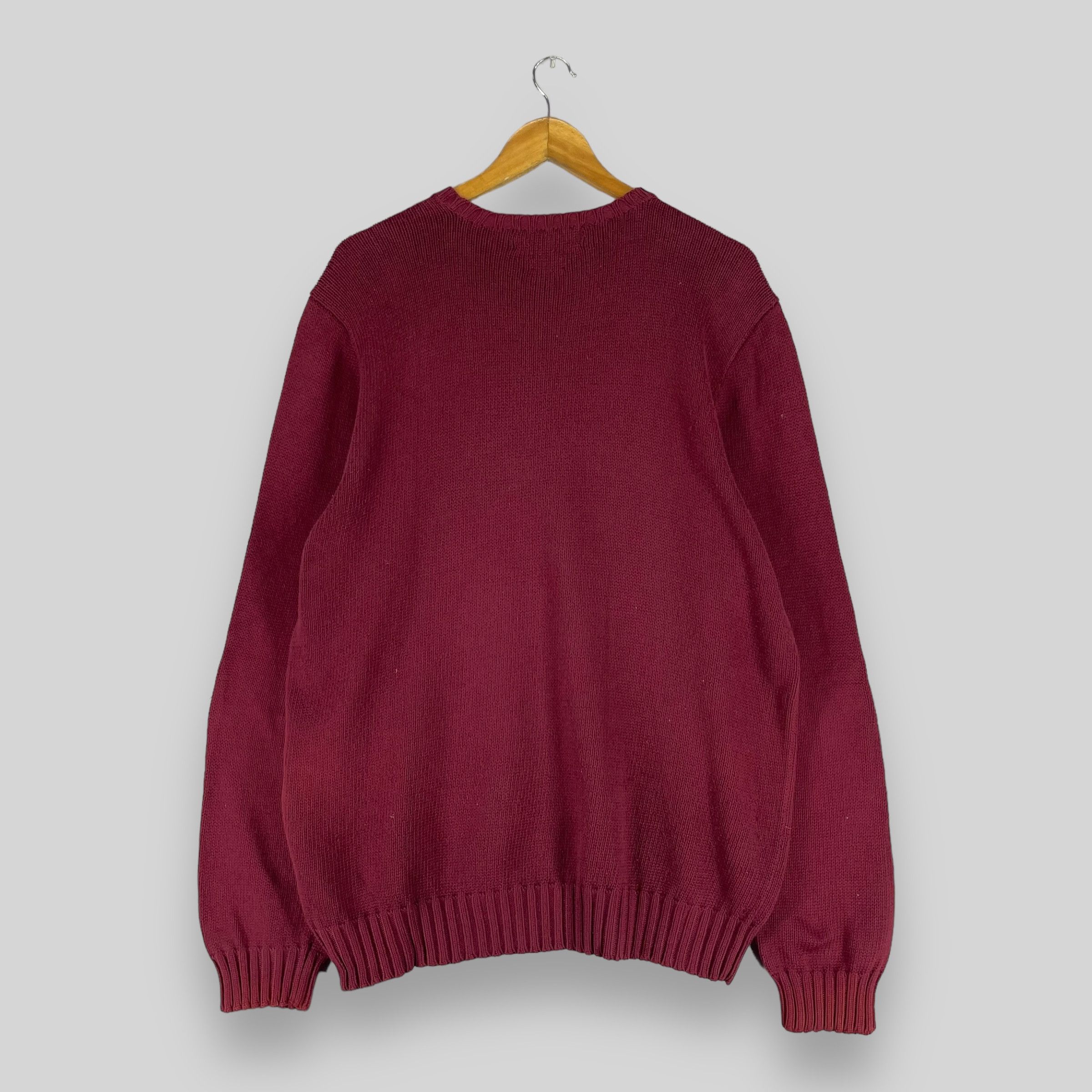 Polo Ralph Lauren × Vintage Vintage 90's Polo Ralph Lauren Pullover Knitwear Size US L / EU 52-54 / 3 - 8 Thumbnail