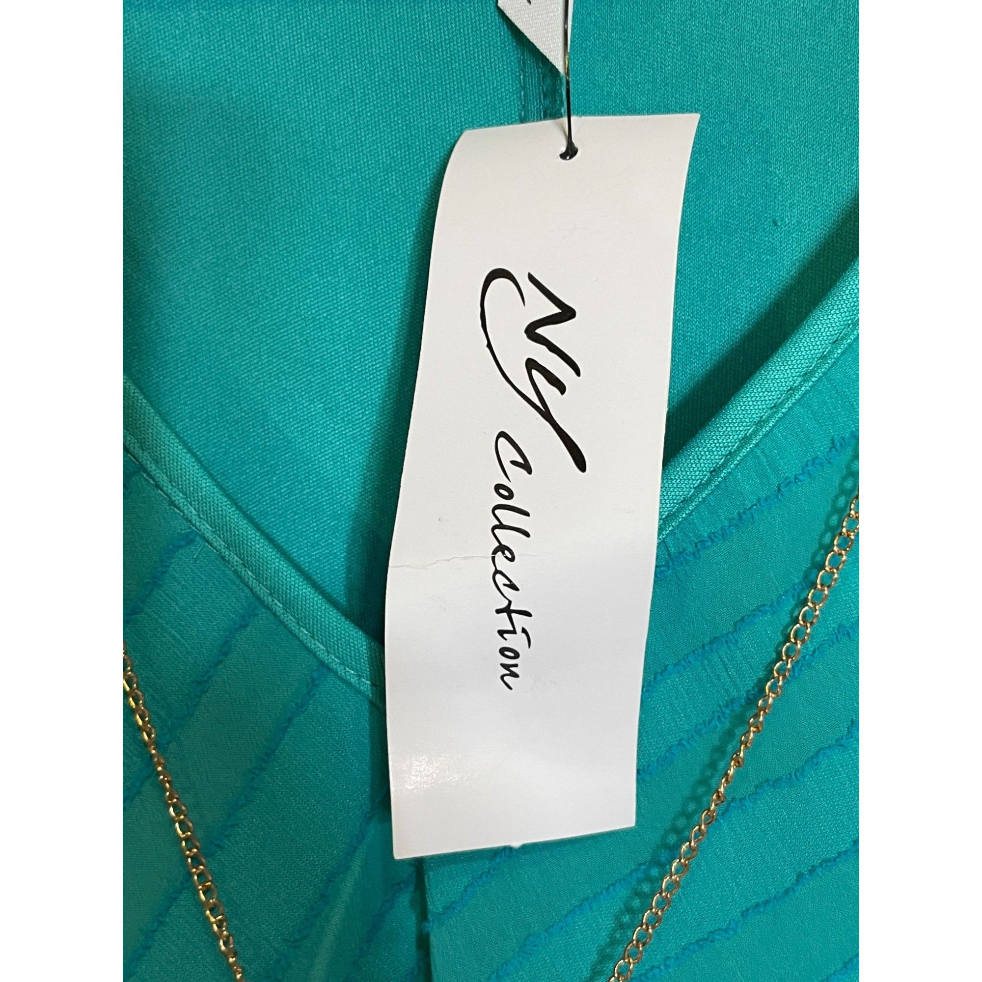 Other NWT NY Collection Lagenlook Asymmetrical Top Size L / US 10 / IT 46 - 4 Thumbnail
